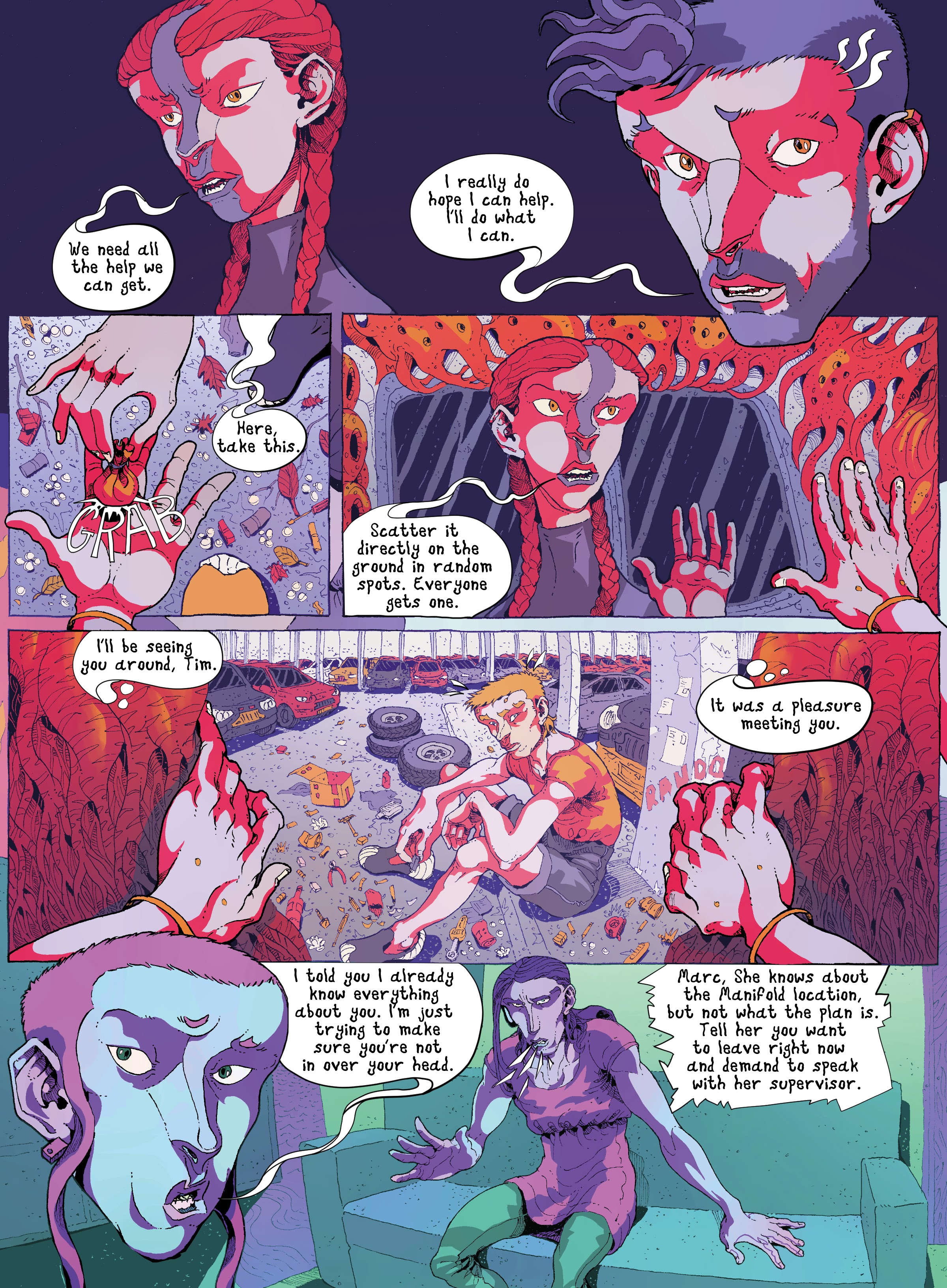 Read online Bioripple comic -  Issue # TPB (Part 1) - 84