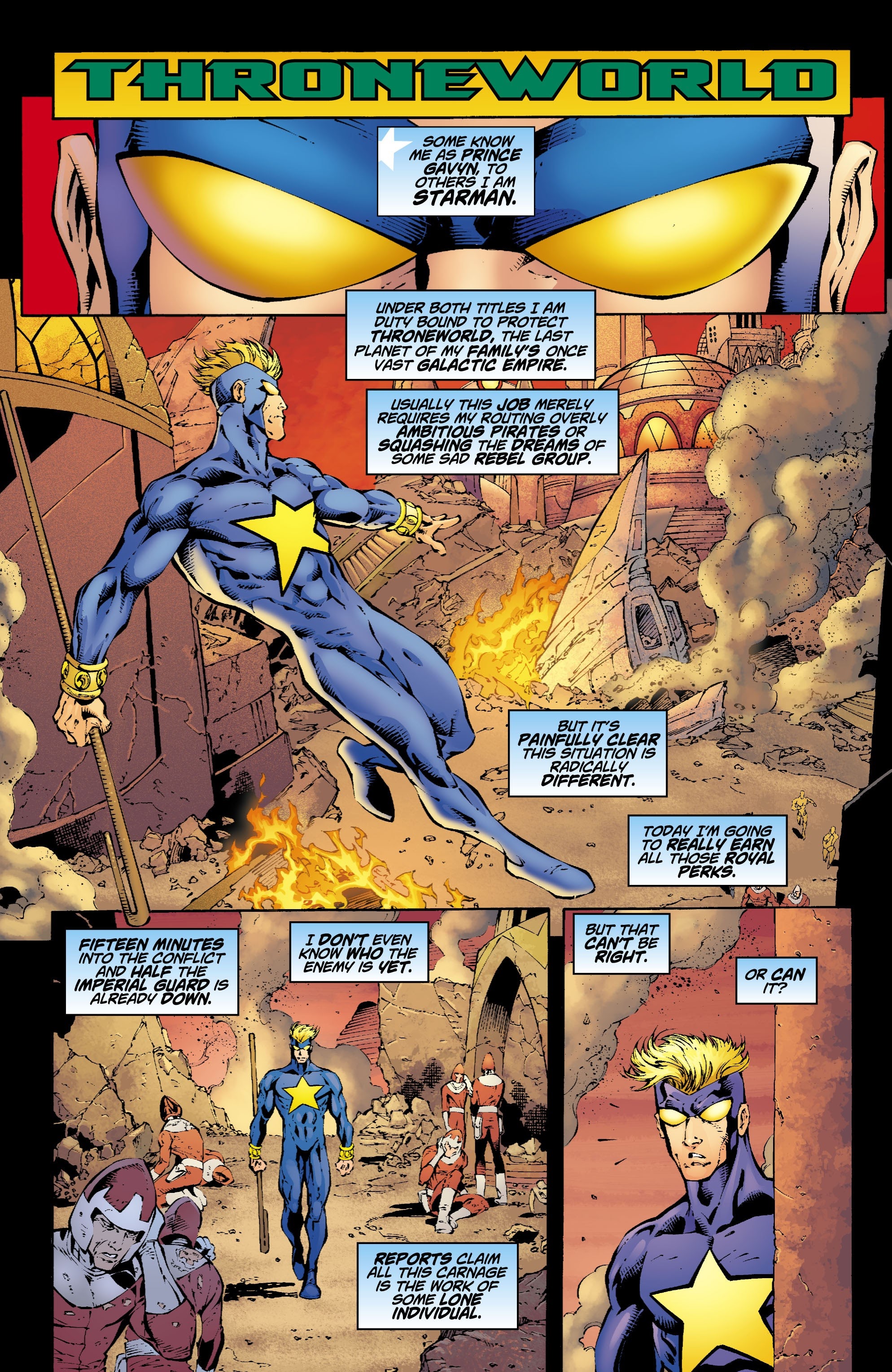 Read online Rann/Thanagar Holy War comic -  Issue #1 - 18