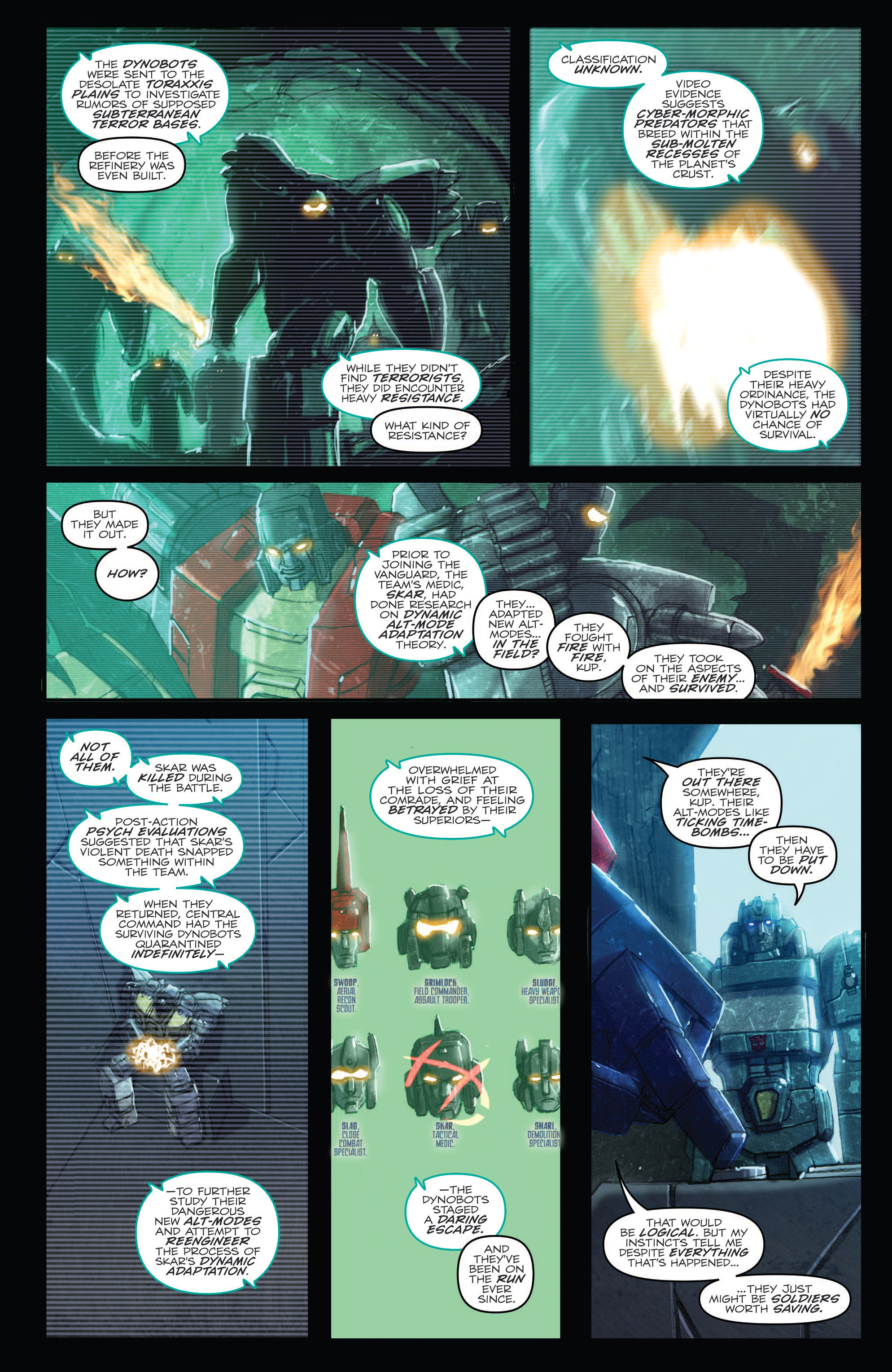 Read online The Transformers: Monstrosity comic -  Issue #6 - 7
