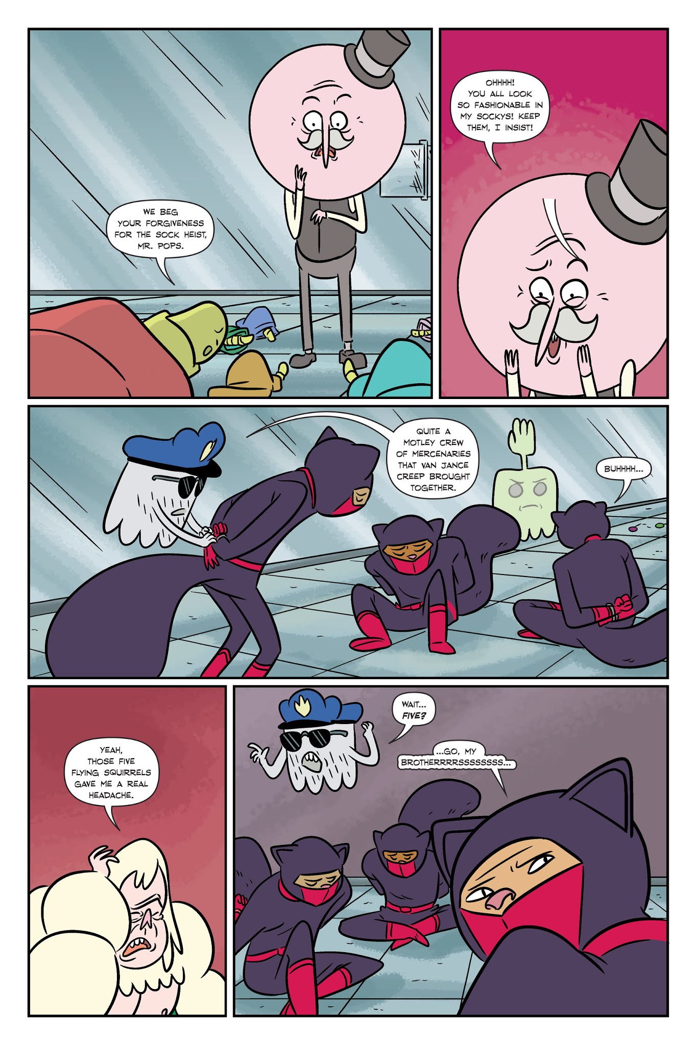 Read online Regular Show: Noir Means Noir, Buddy comic -  Issue # TPB (Part 2) - 41