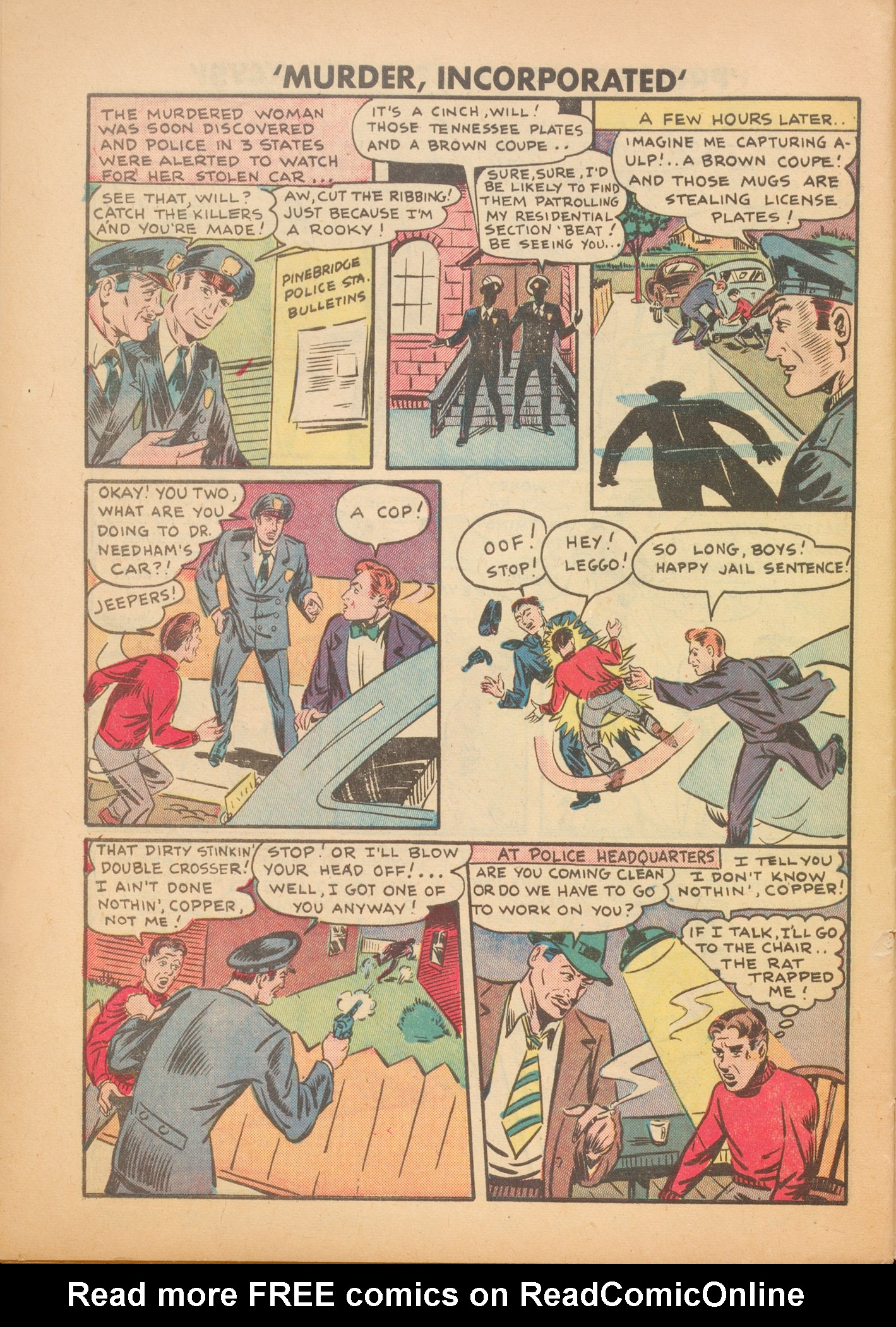 Read online Murder Incorporated (1948) comic -  Issue #5 - 30