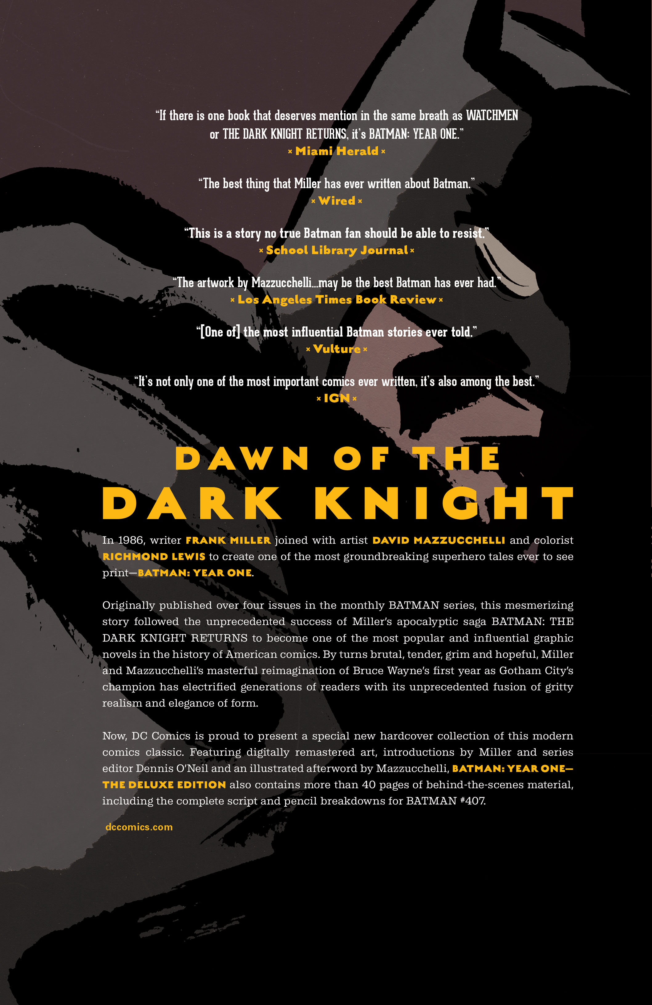 Read online Batman: Year One: The Deluxe Edition comic -  Issue # TPB - 134
