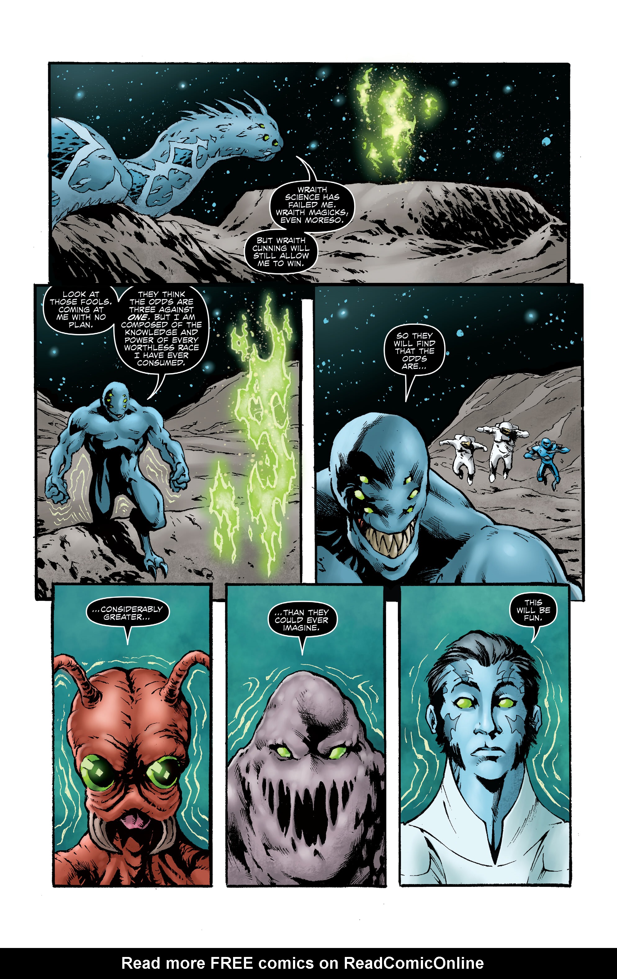 Read online ROM: Dire Wraiths comic -  Issue #3 - 12