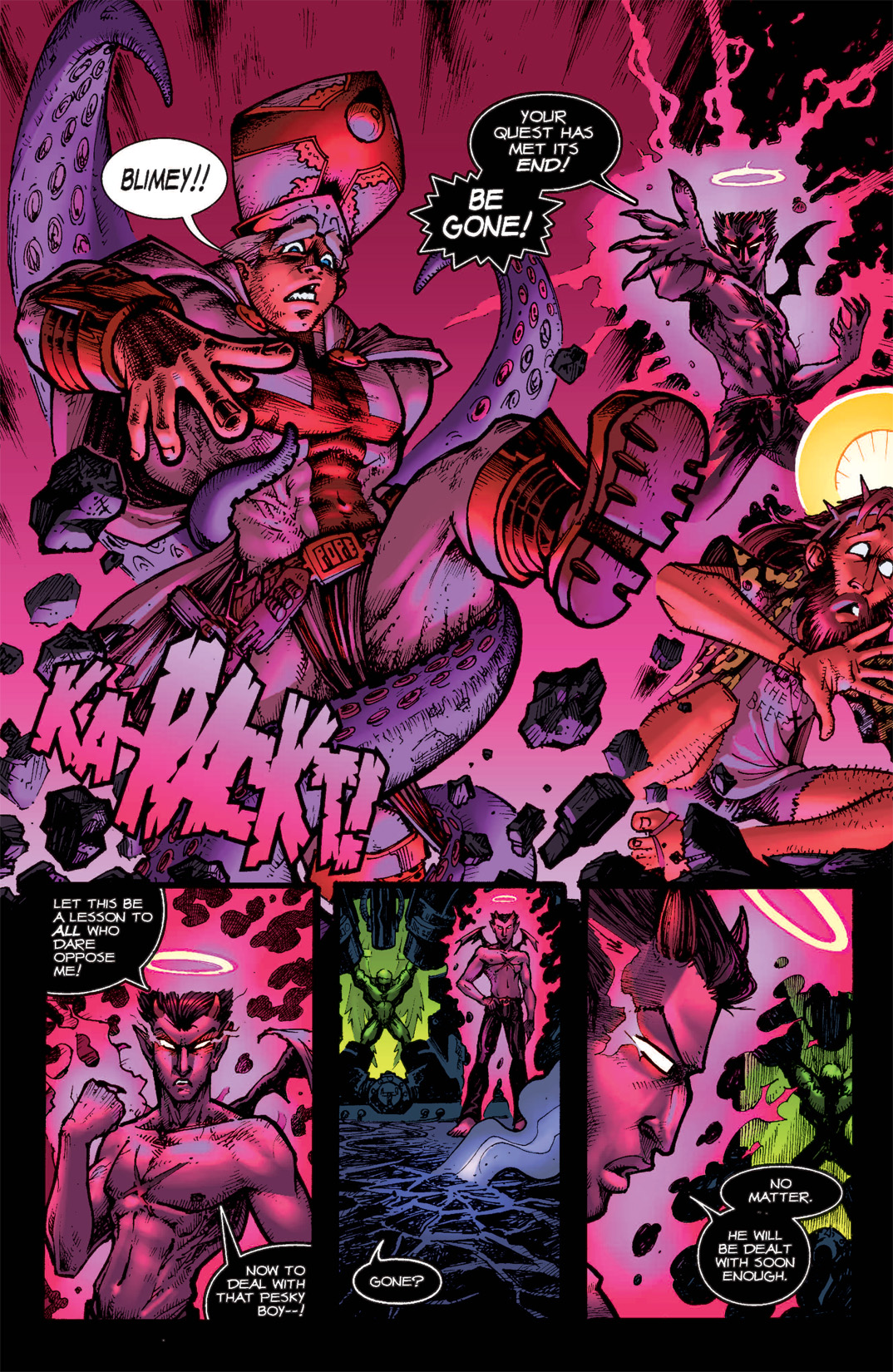 Read online Battle Pope comic -  Issue #3 - 21