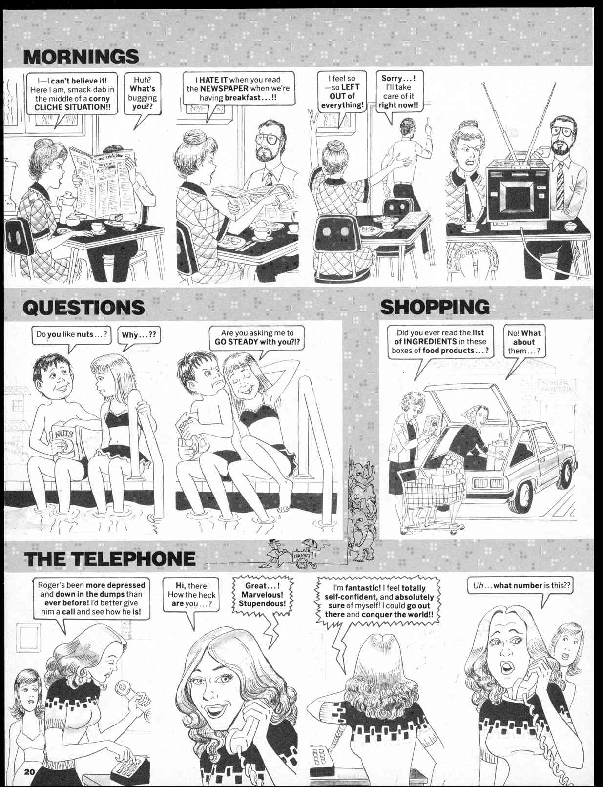 Read online MAD comic -  Issue #249 - 22