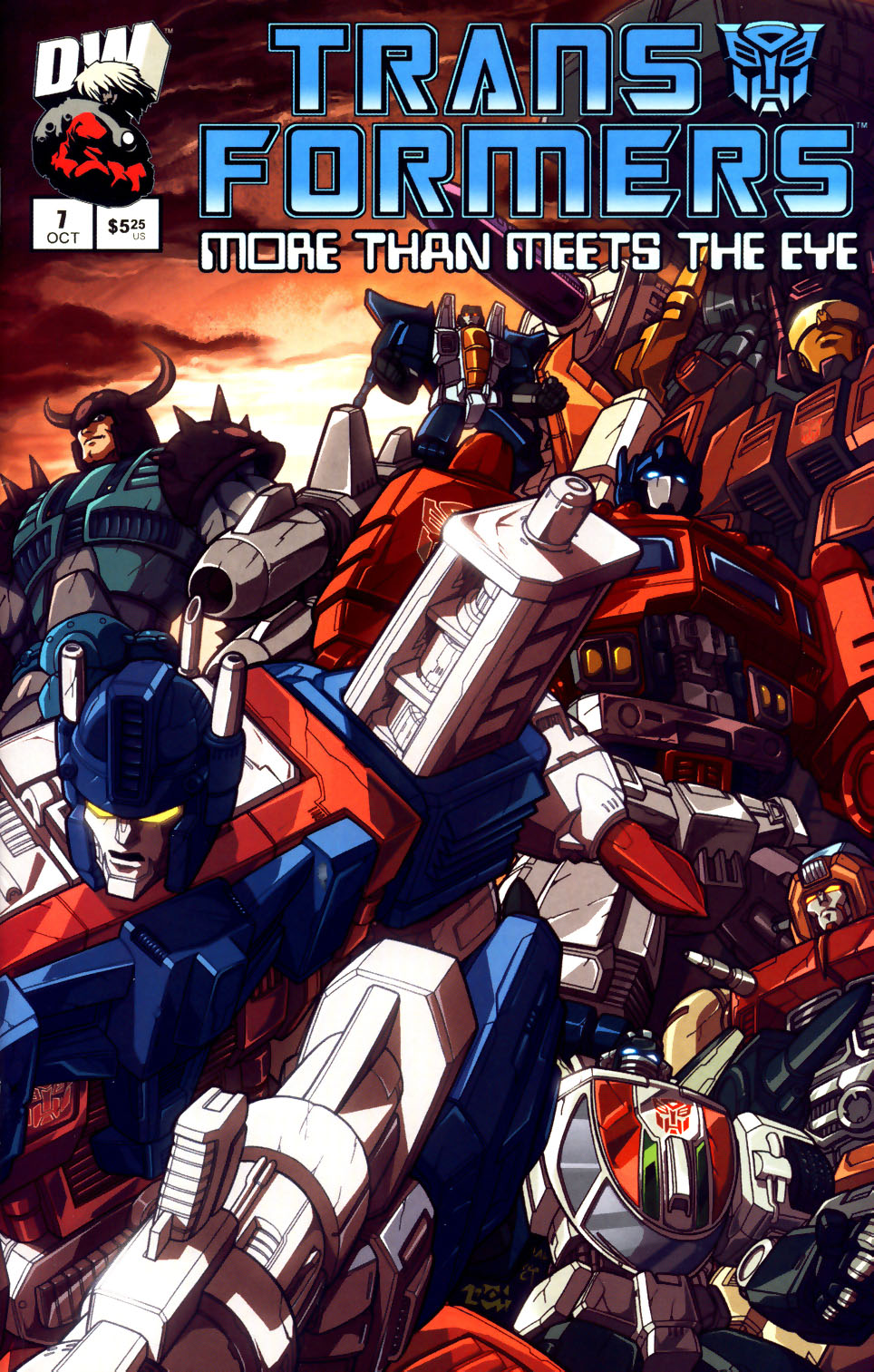 Read online Transformers: More than Meets the Eye comic -  Issue #7 - 1
