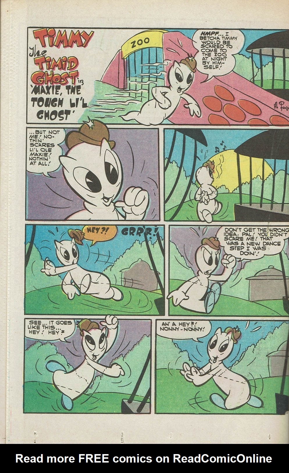 Read online Timmy the Timid Ghost comic -  Issue #26 - 26