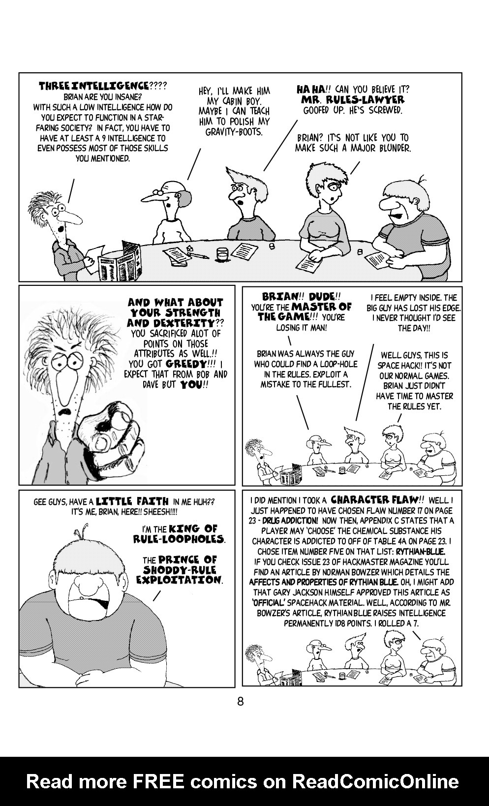 Read online Knights of the Dinner Table comic -  Issue #5 - 10