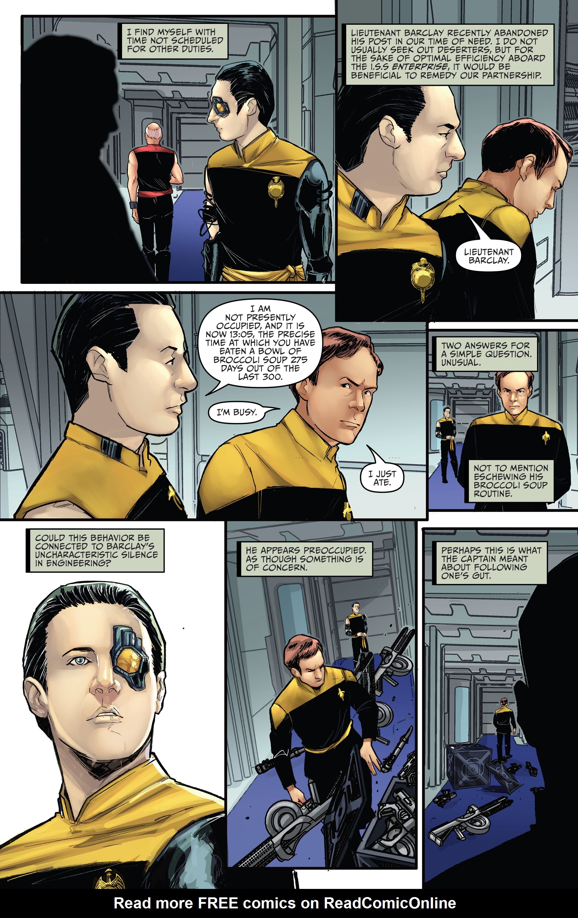 Read online Star Trek: The Mirror War—Data comic -  Issue # Full - 6