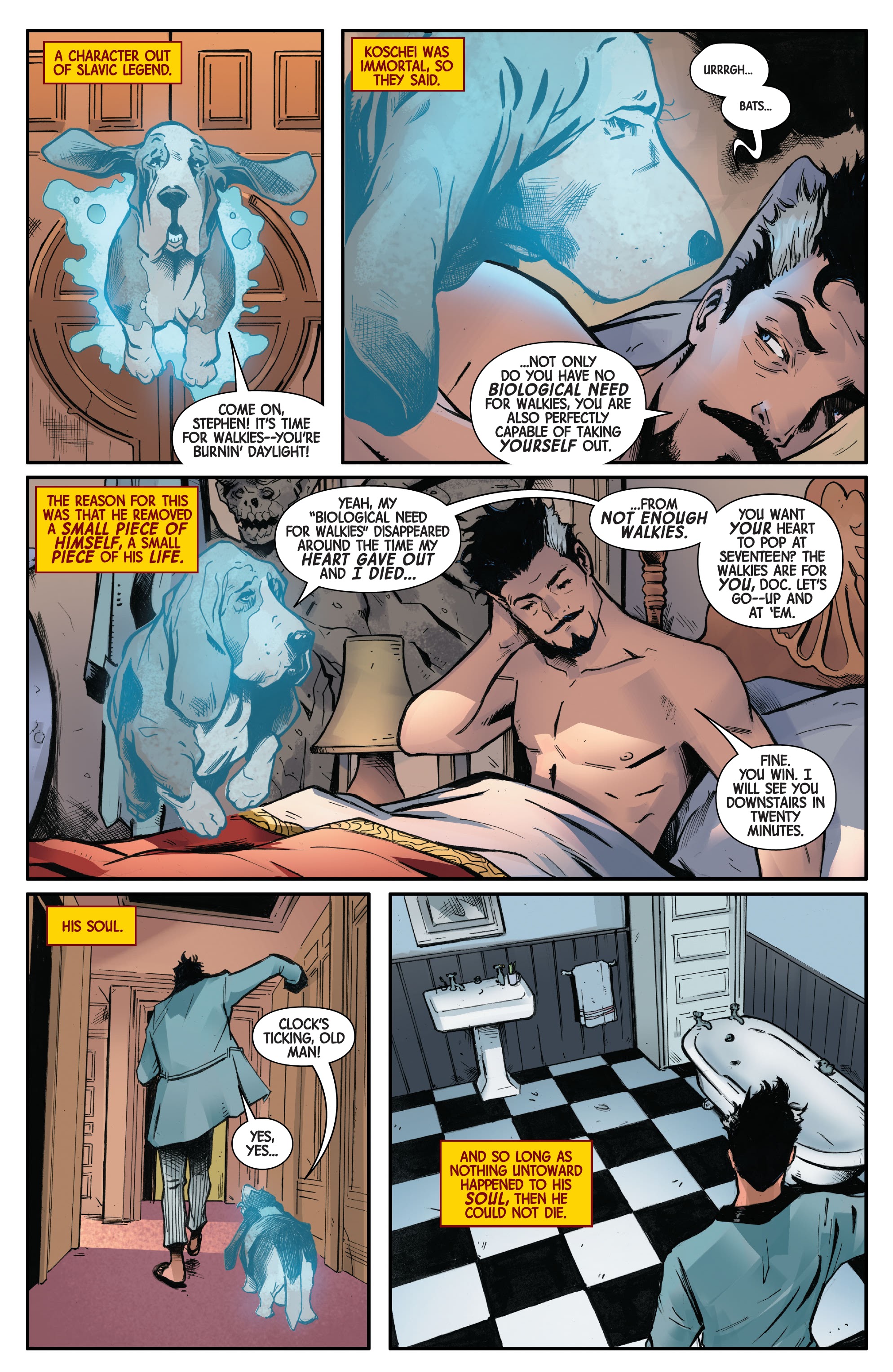 Read online Death of Doctor Strange comic -  Issue #1 - 5