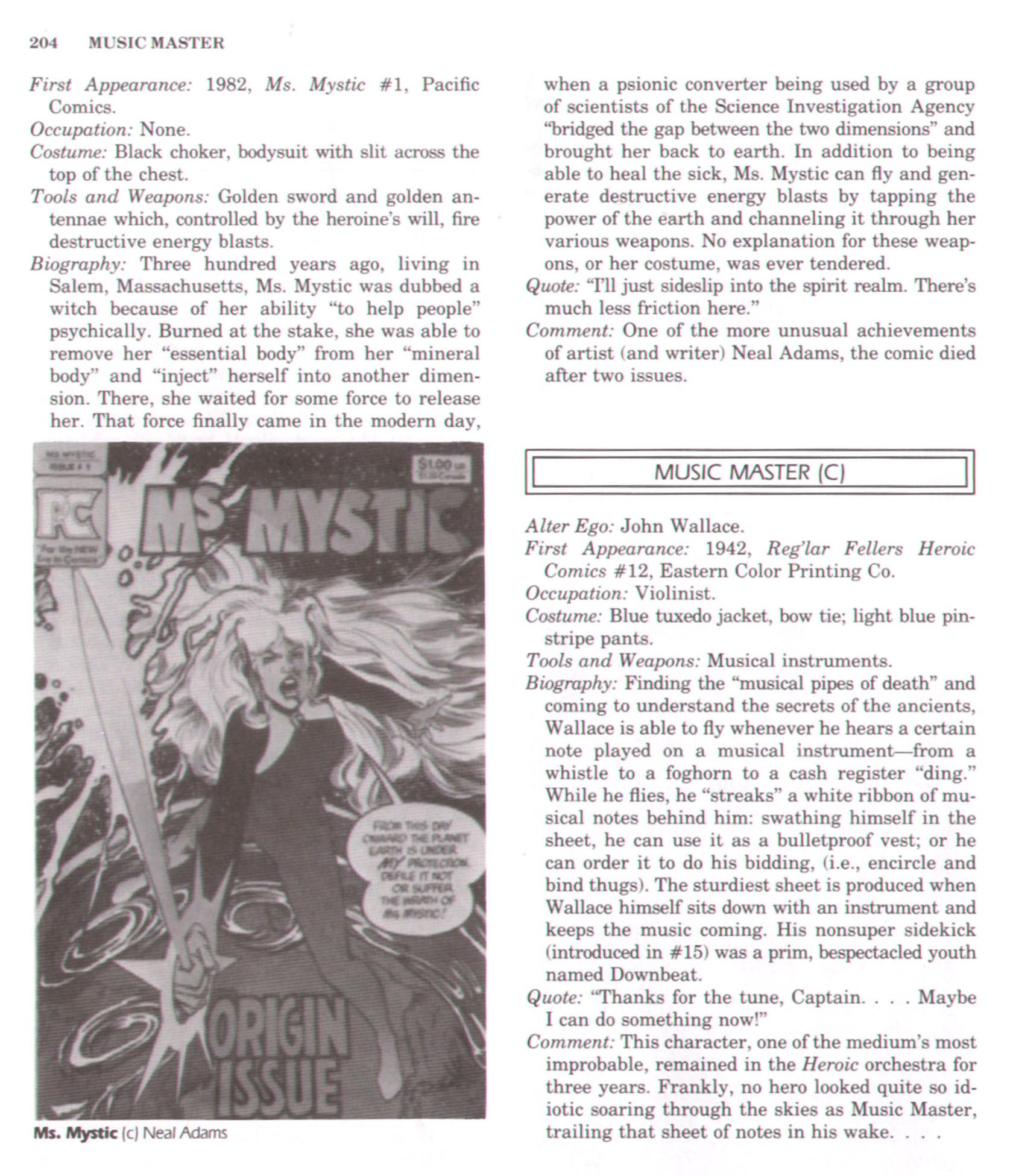 Read online The Encyclopedia of Superheroes comic -  Issue # TPB (Part 3) - 32