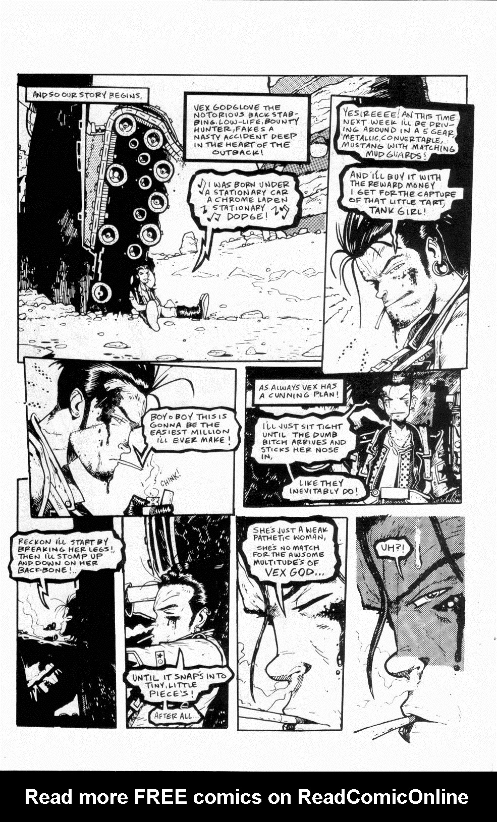 Read online Tank Girl (1991) comic -  Issue #1 - 16