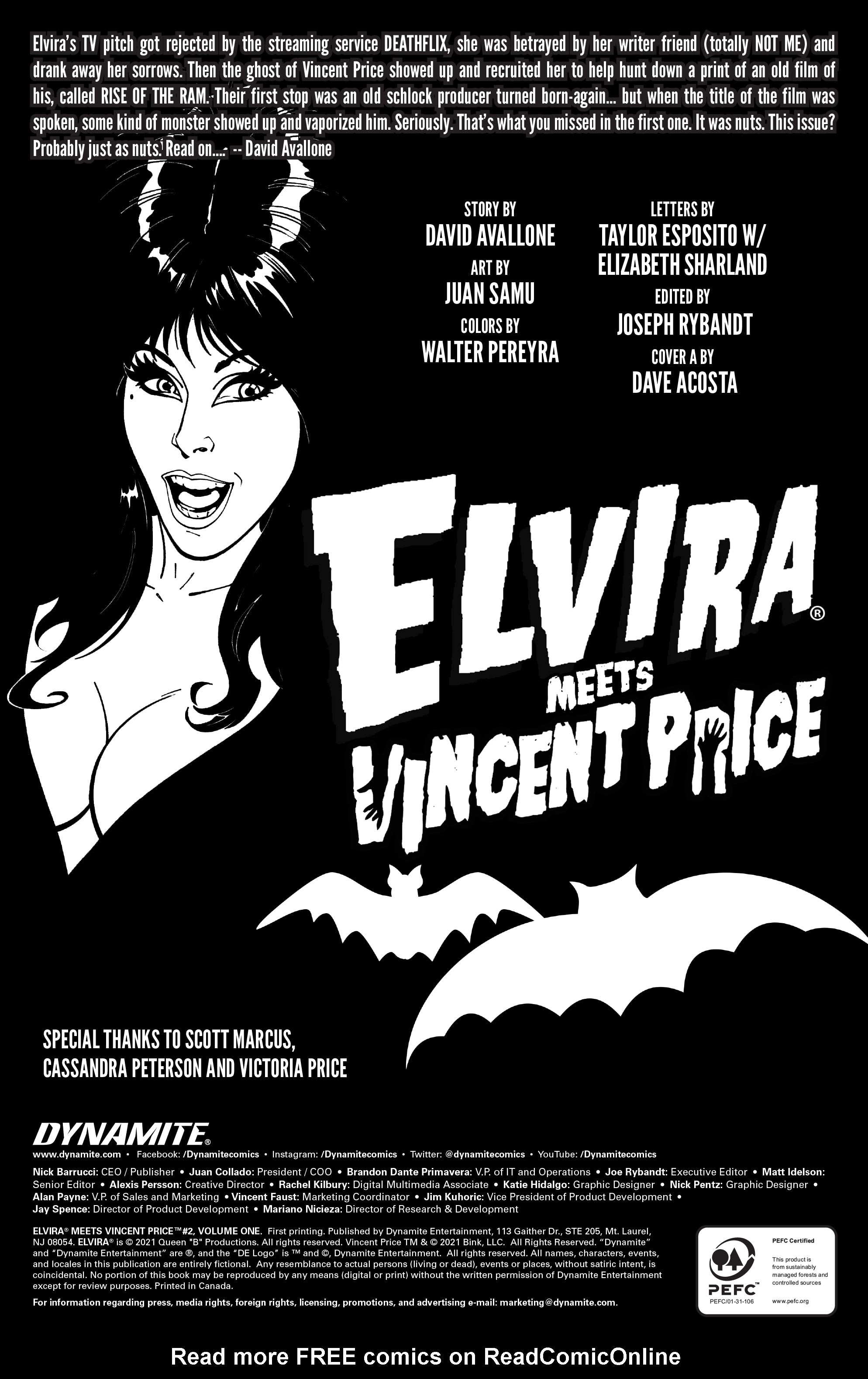 Read online Elvira Meets Vincent Price comic -  Issue #2 - 5