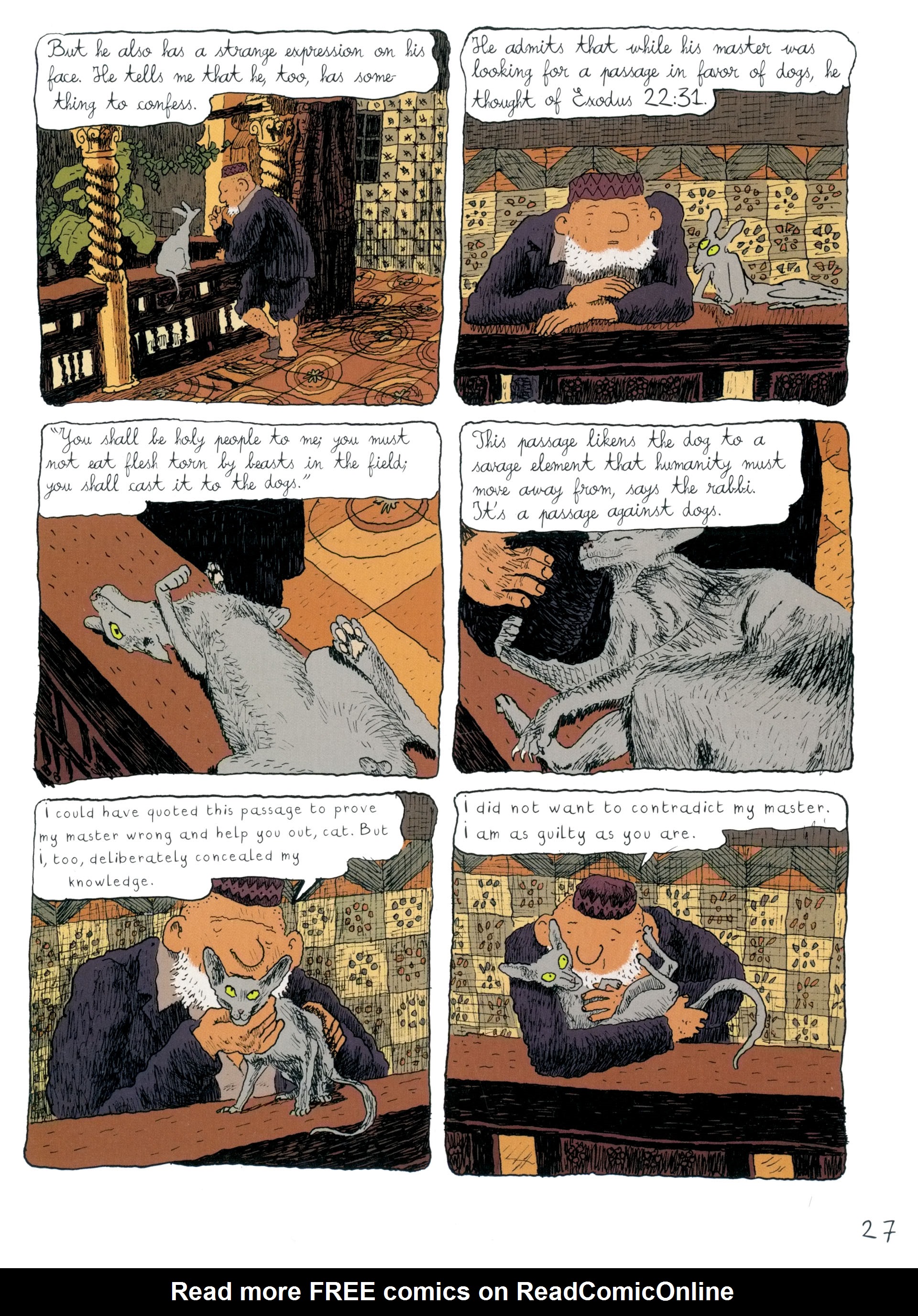 Read online The Rabbi's Cat comic -  Issue # TPB 1 (Part 1) - 35