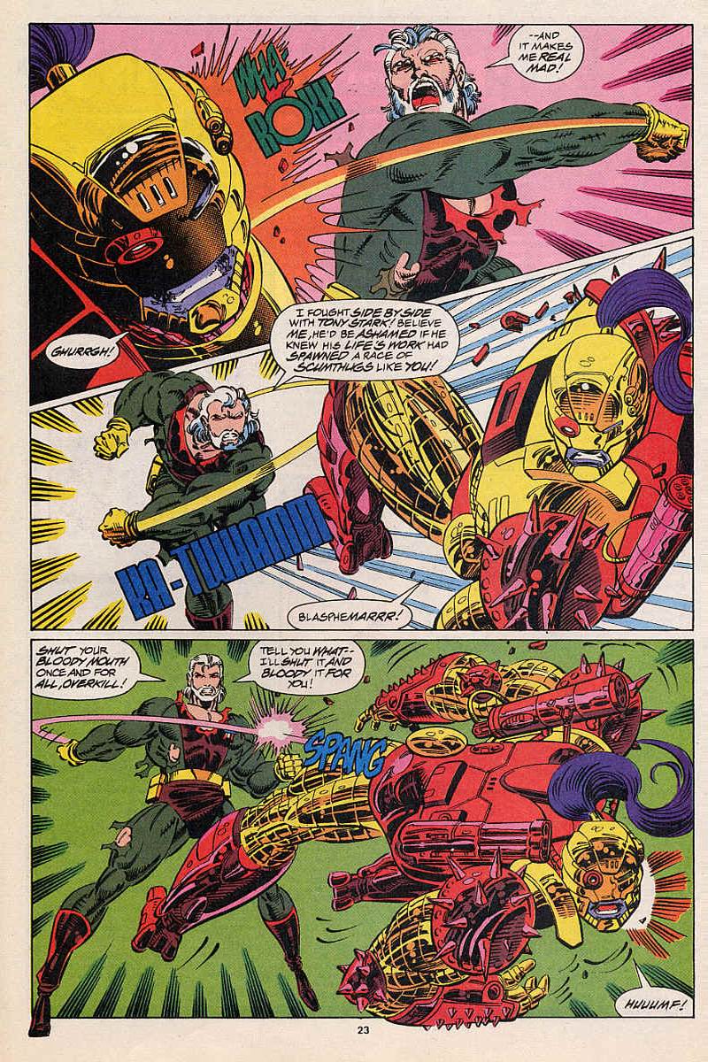 Read online Guardians of the Galaxy (1990) comic -  Issue #48 - 19