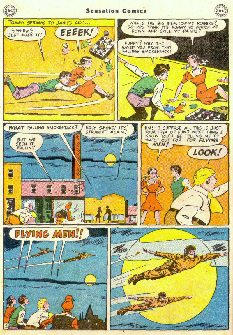 Read online Sensation (Mystery) Comics comic -  Issue #75 - 17