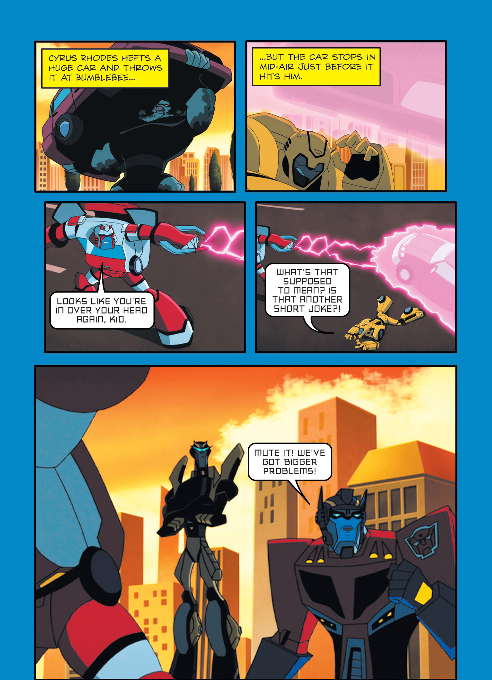 Read online Transformers Animated comic -  Issue #3 - 68