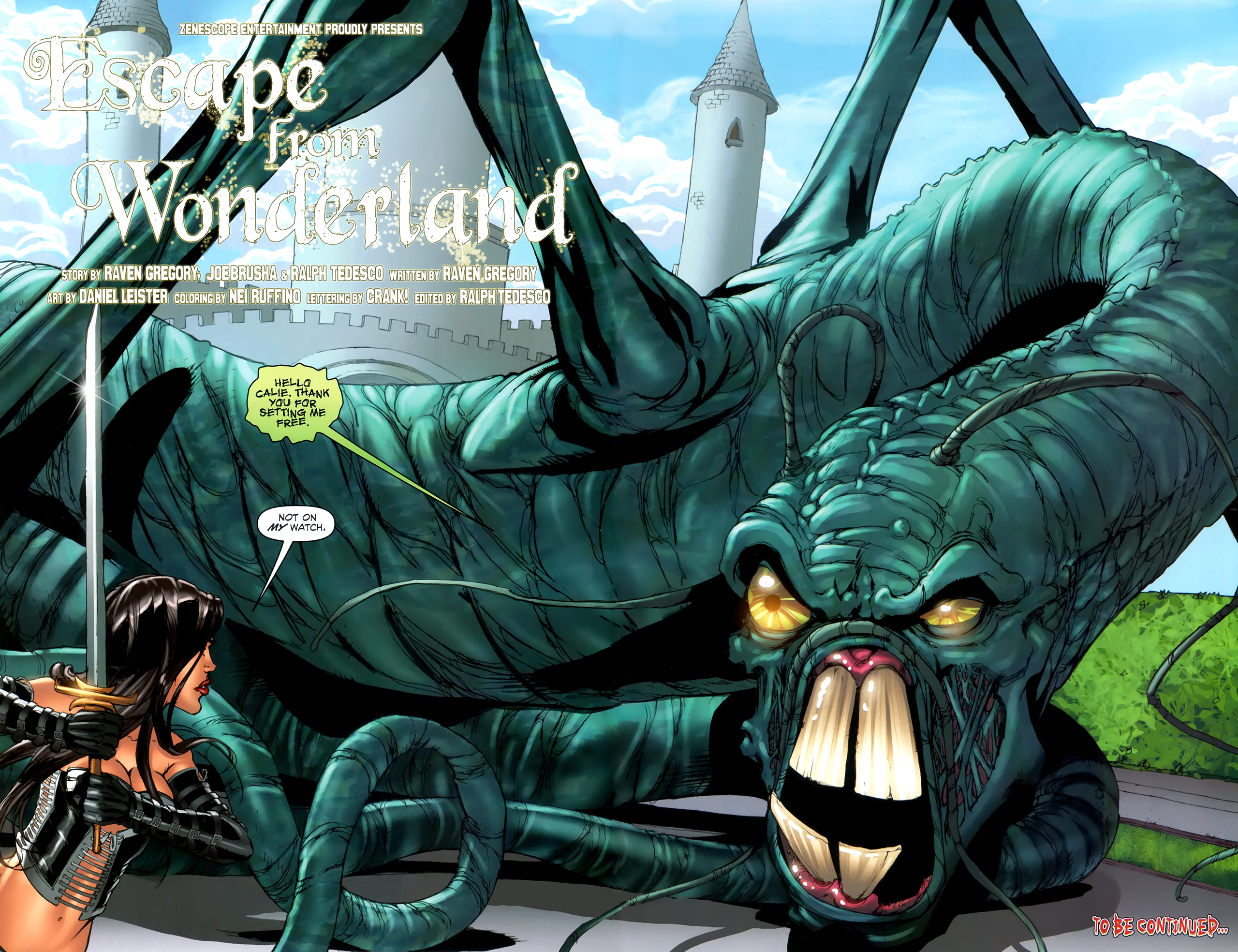 Read online Grimm Fairy Tales: Escape From Wonderland comic -  Issue #4 - 24