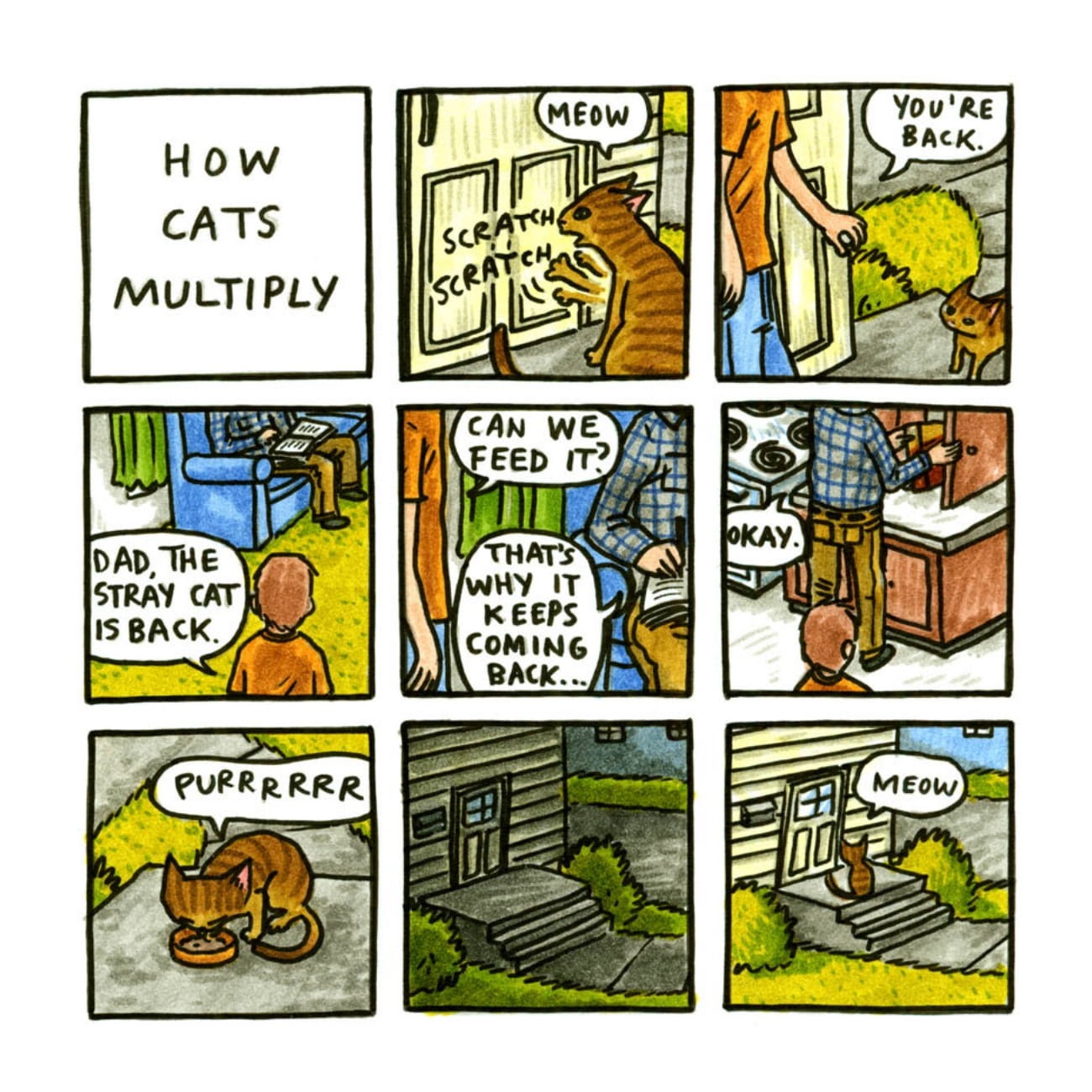 Read online Cats are Weird and More Observations comic -  Issue # TPB - 7