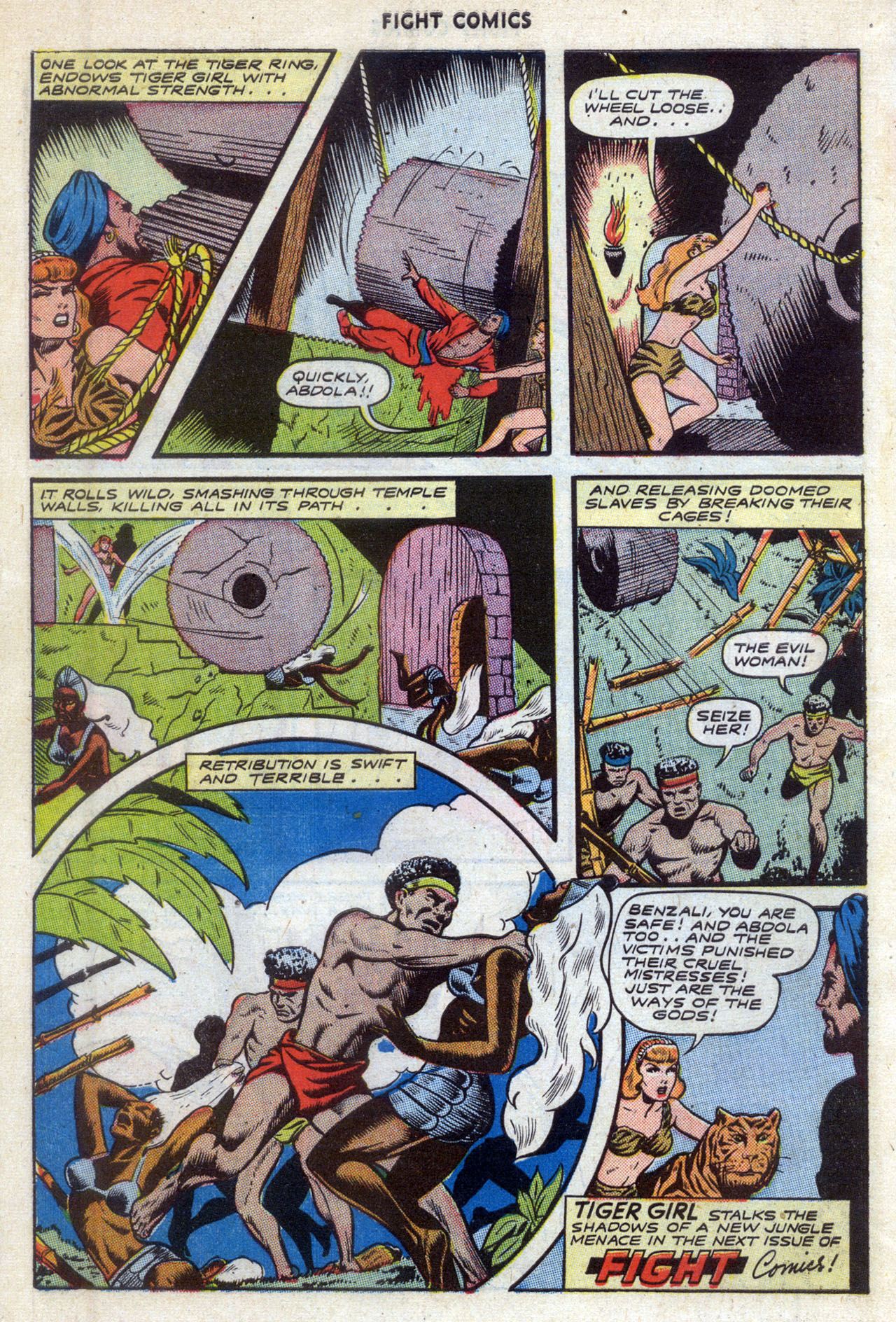 Read online Fight Comics comic -  Issue #39 - 50