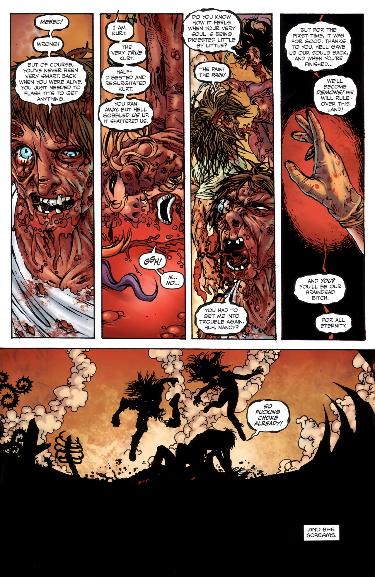 Read online Nancy in Hell comic -  Issue #3 - 4
