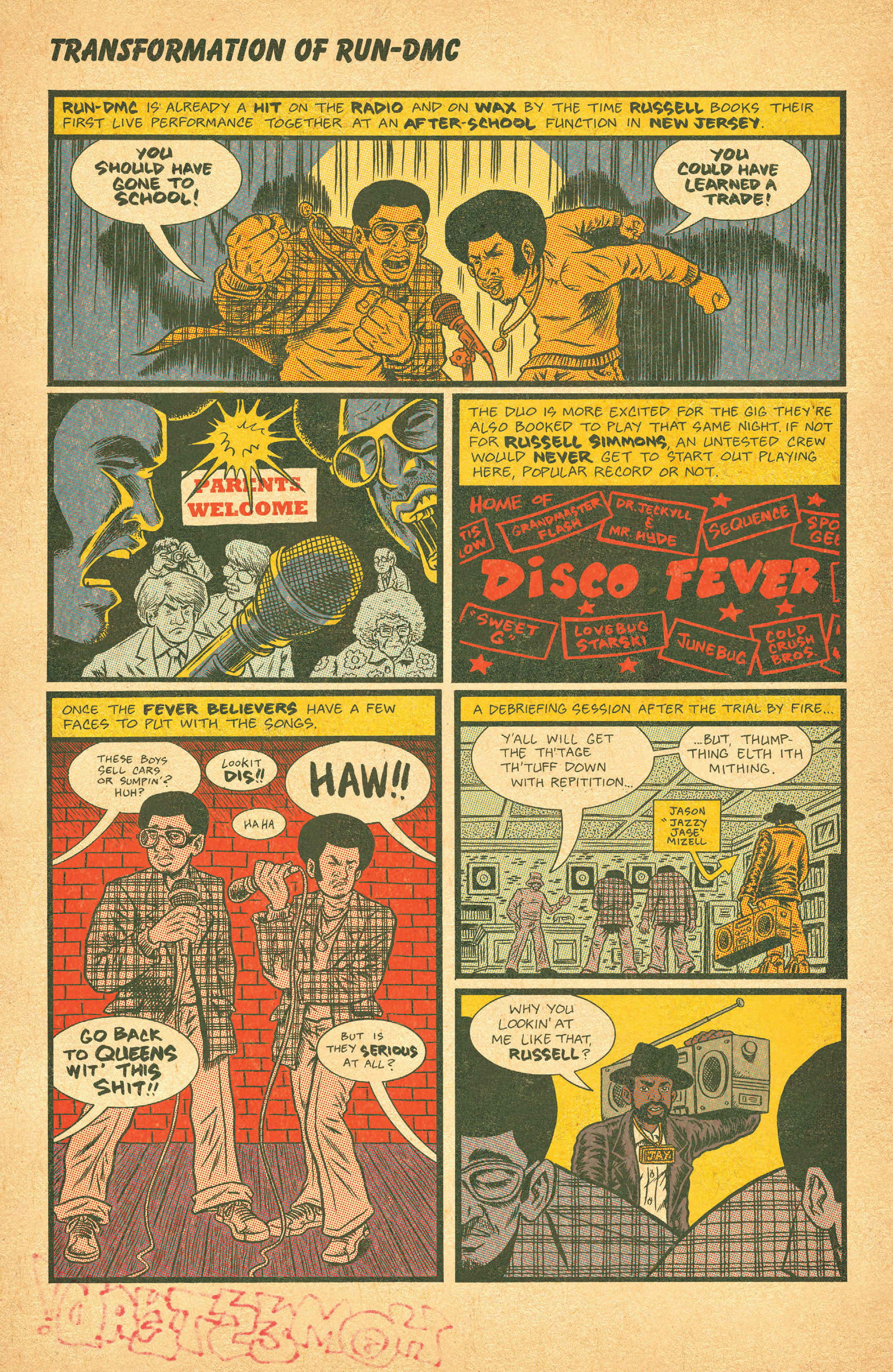 Read online Free Comic Book Day 2014 comic -  Issue # Hip Hop Family Tree Two-in-One - 29