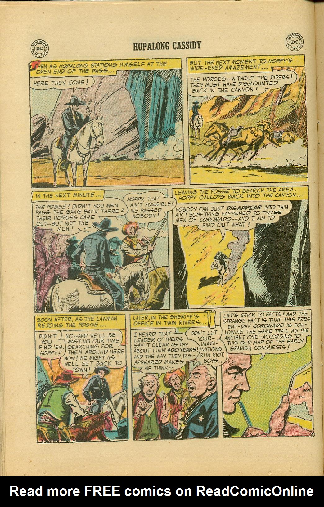 Read online Hopalong Cassidy comic -  Issue #100 - 16