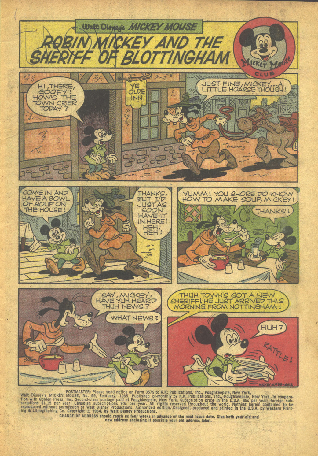 Read online Walt Disney's Mickey Mouse comic -  Issue #99 - 3
