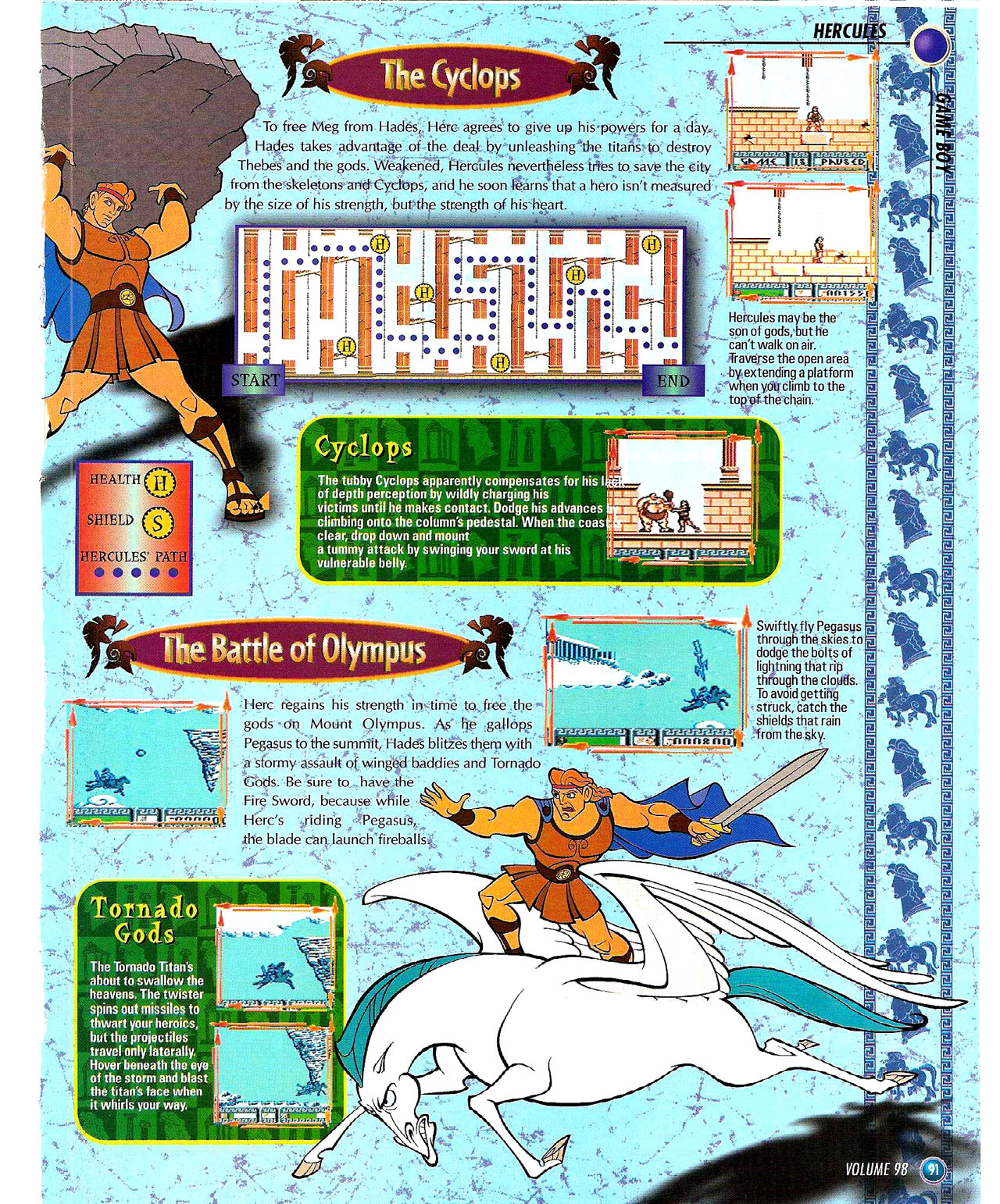 Read online Nintendo Power comic -  Issue #98 - 99