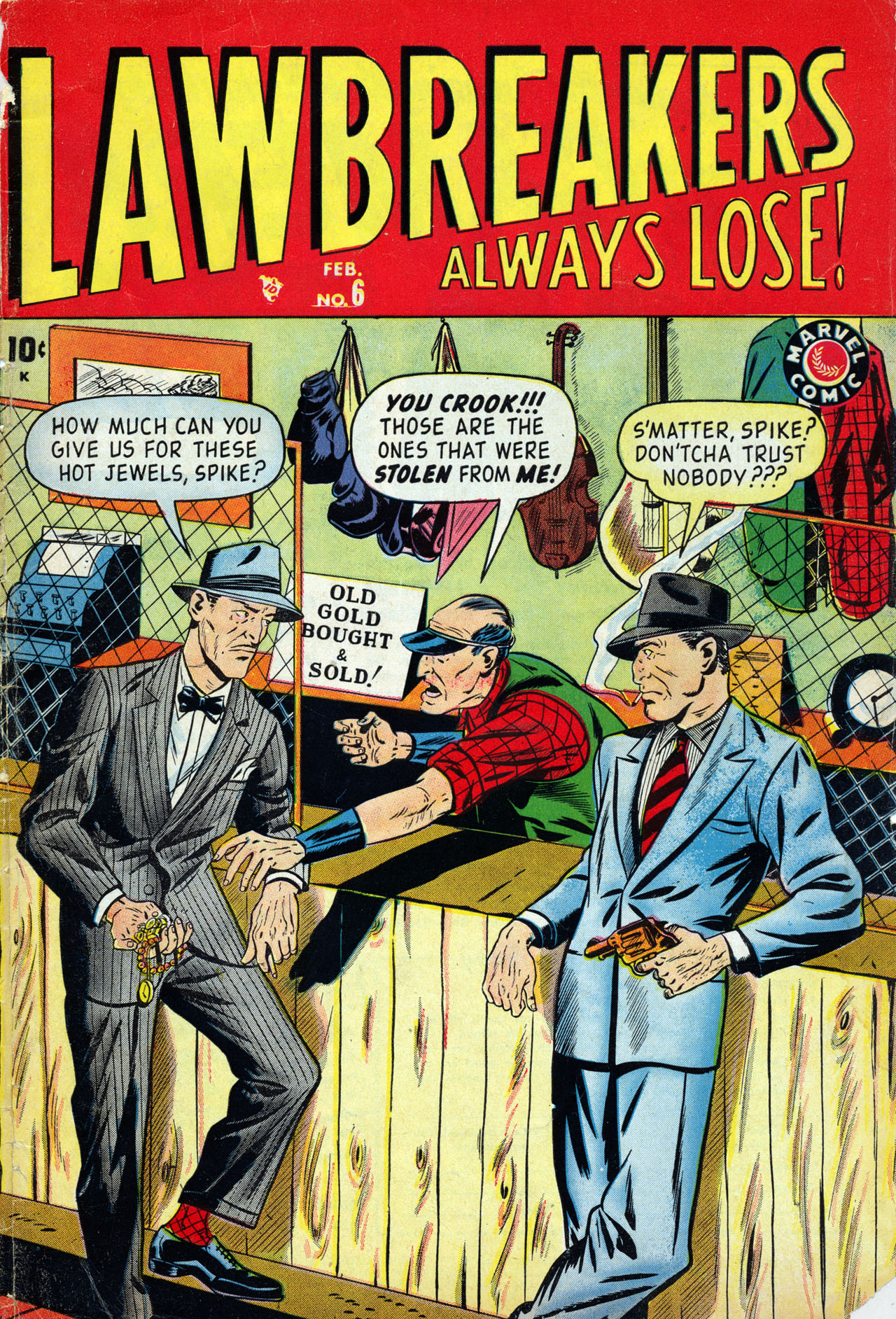 Read online Lawbreakers Always Lose! comic -  Issue #6 - 1