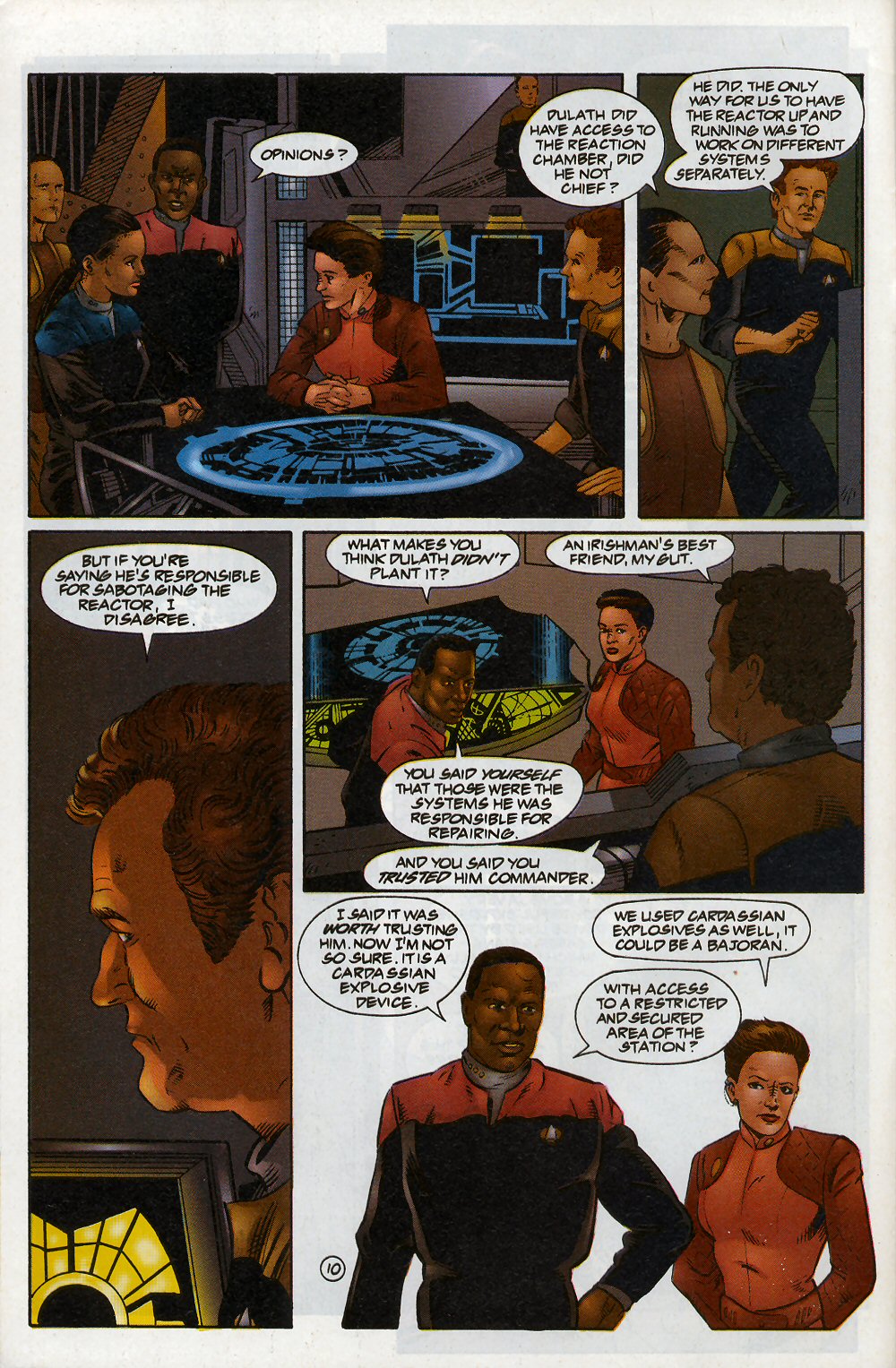 Read online Star Trek: Deep Space Nine (1993) comic -  Issue #9 - 12