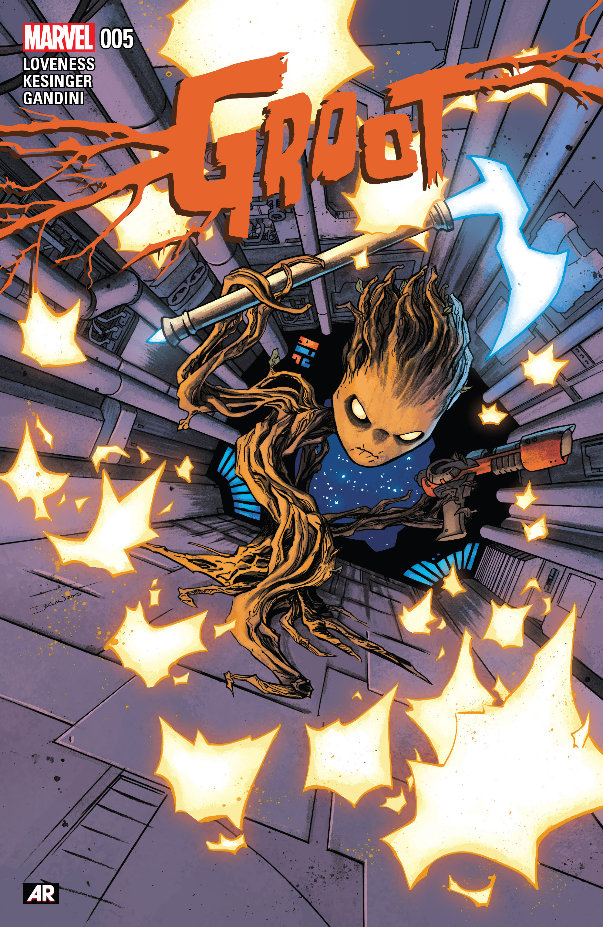 Read online Groot comic -  Issue #5 - 1
