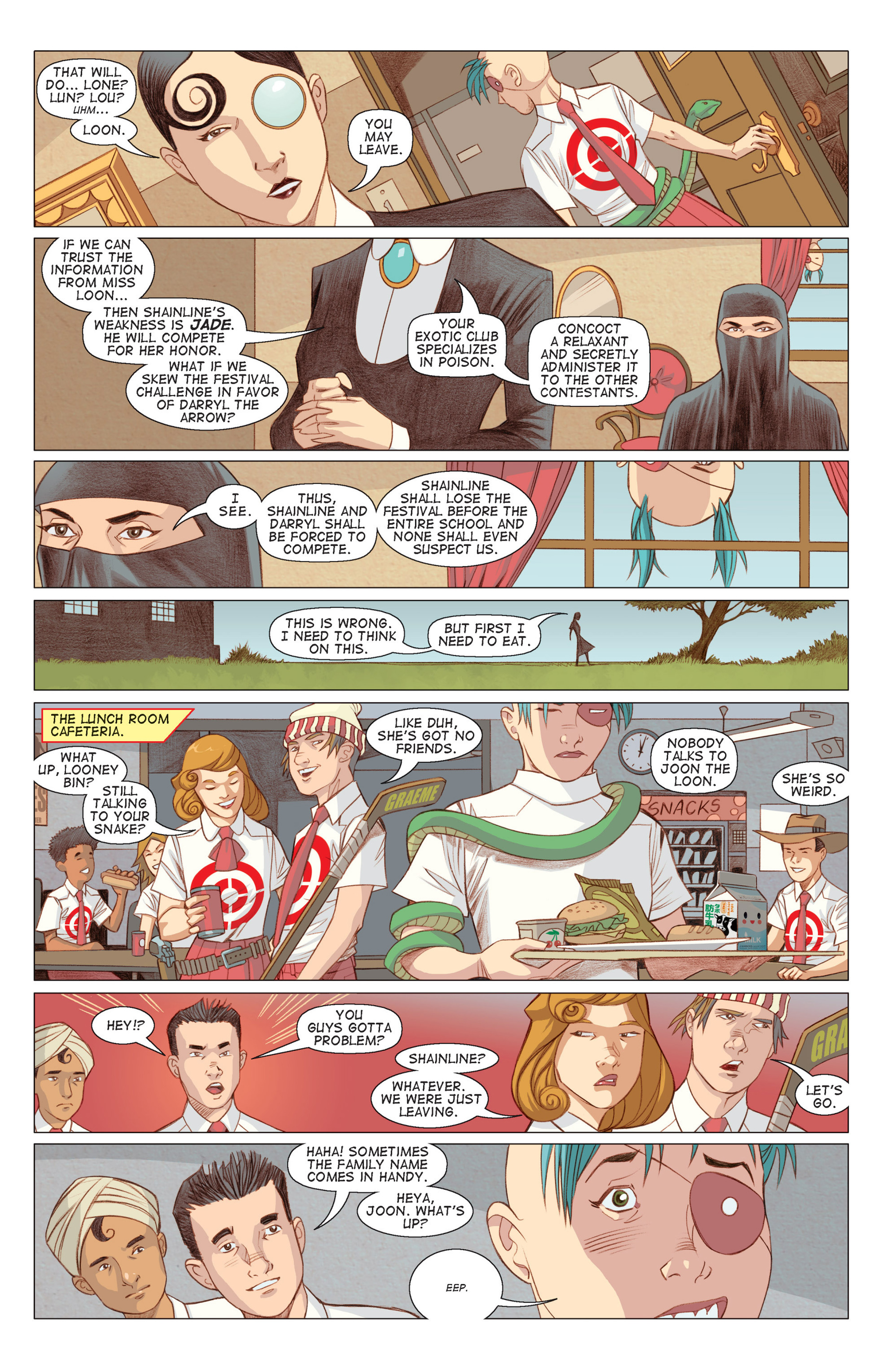 Read online Five Weapons comic -  Issue #3 - 15