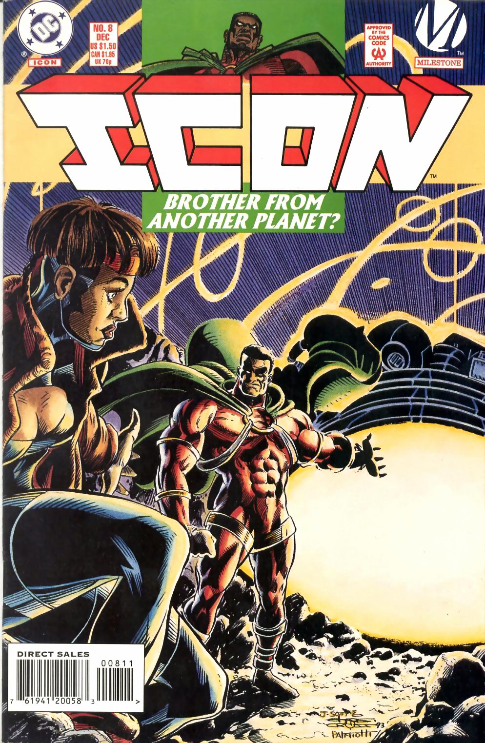 Read online Icon comic -  Issue #8 - 1