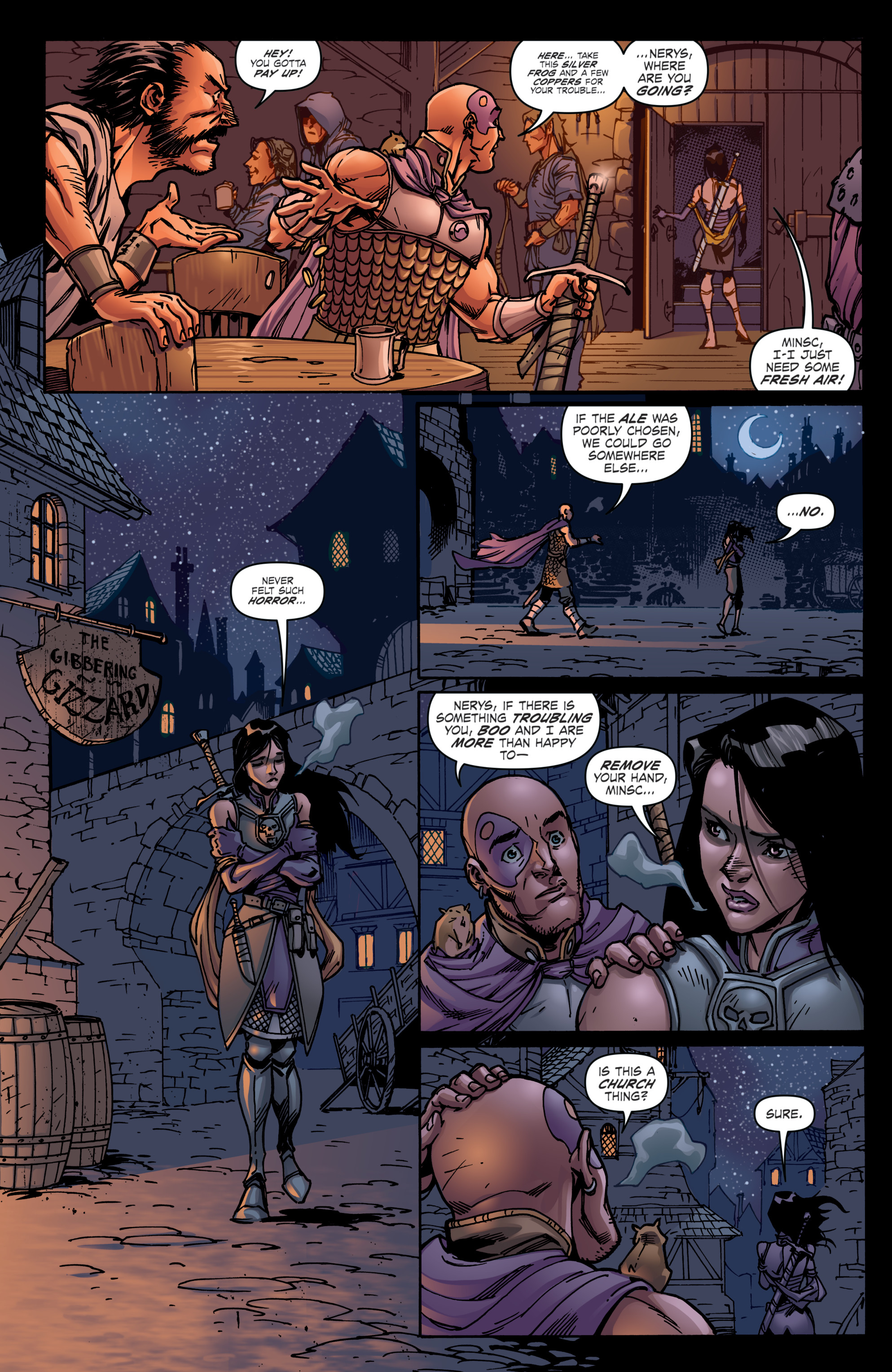 Read online Dungeons & Dragons: Evil At Baldur's Gate comic -  Issue # _TPB - 74