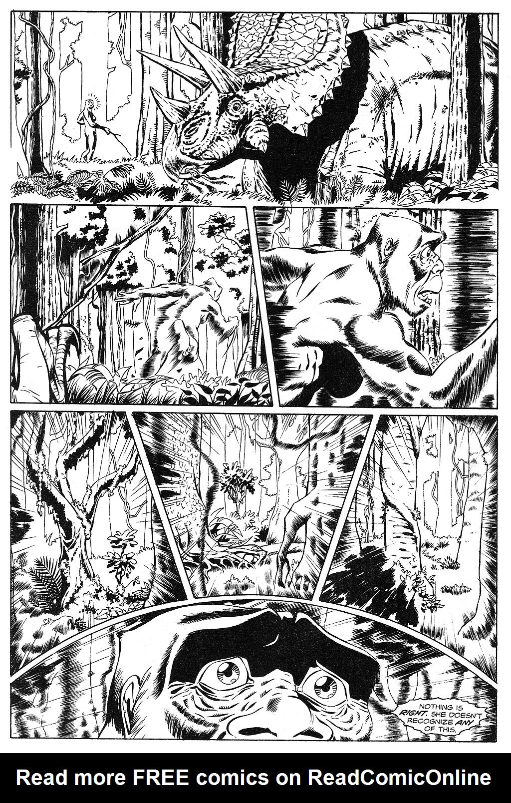 Read online Cavewoman: Missing Link comic -  Issue #1 - 14