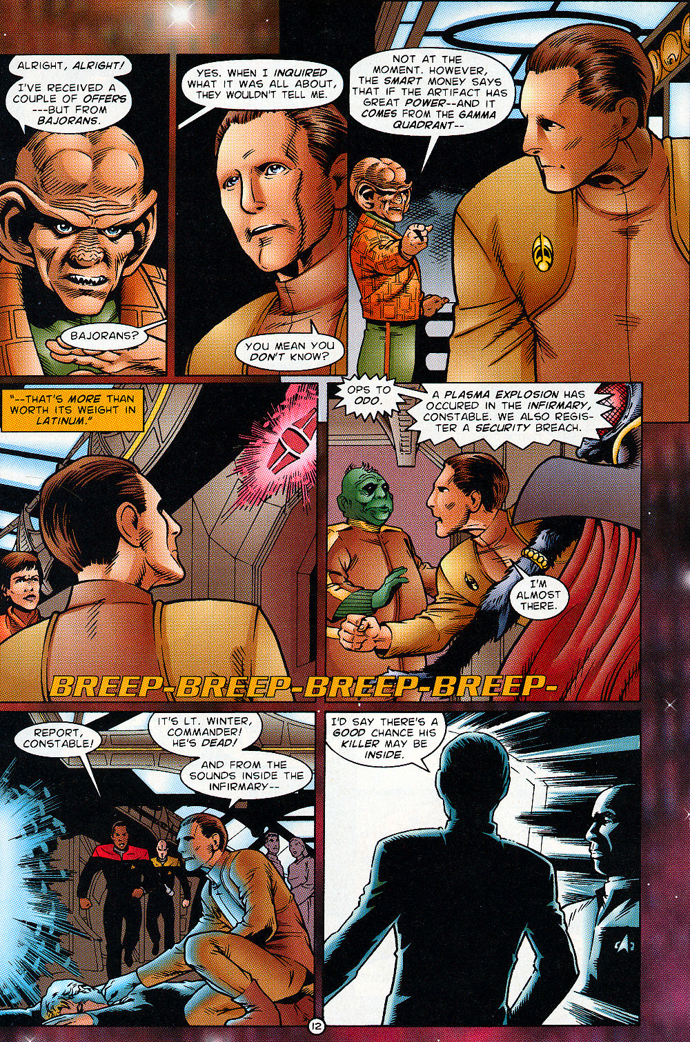 Read online Star Trek: Deep Space Nine: Celebrity Series comic -  Issue #1 - 16