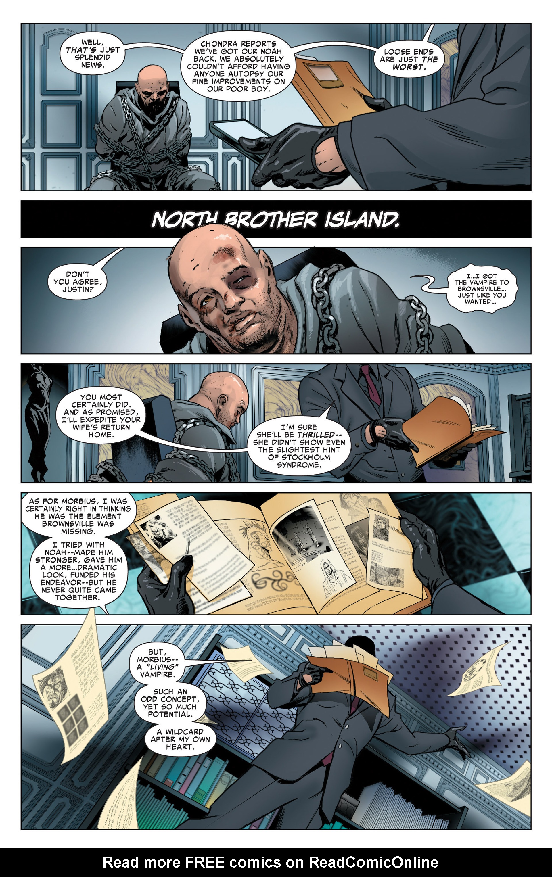 Read online Morbius: The Living Vampire comic -  Issue #4 - 20