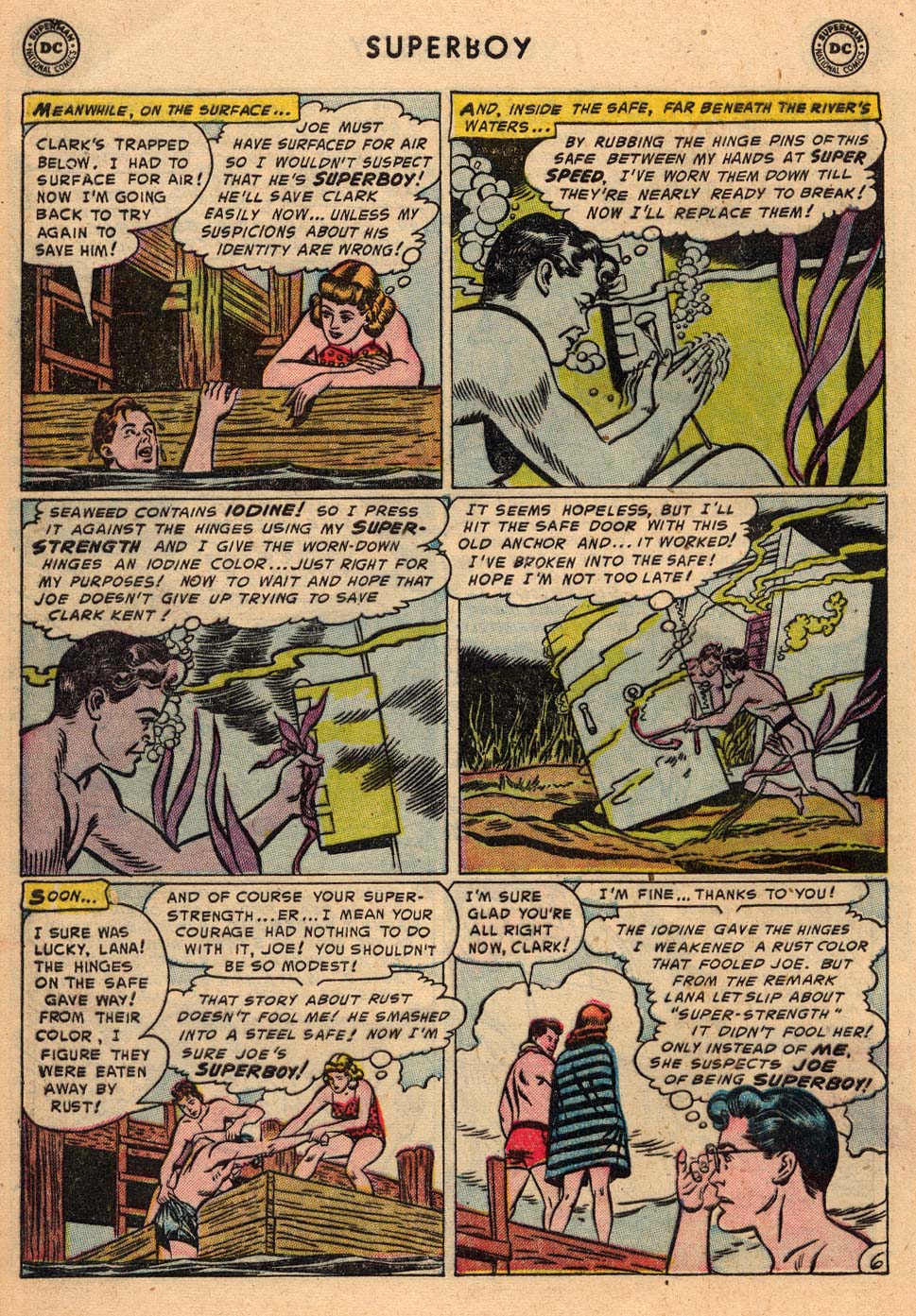 Read online Superboy (1949) comic -  Issue #26 - 32