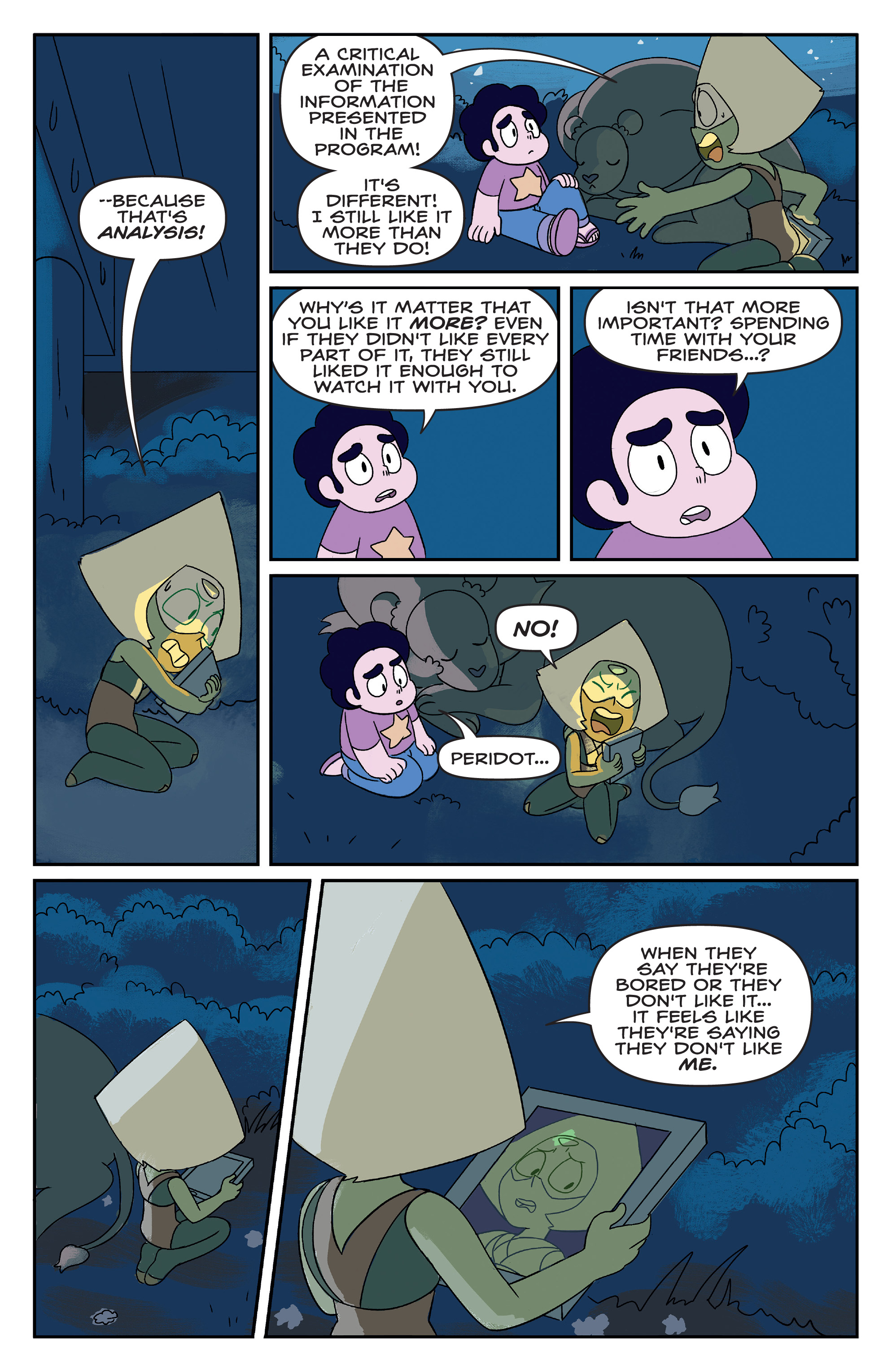Read online Steven Universe Ongoing comic -  Issue #33 - 16