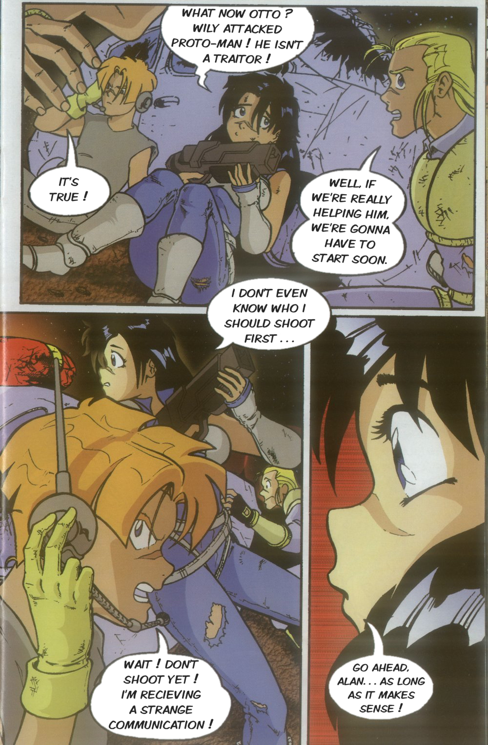 Read online Novas Aventuras de Megaman comic -  Issue #16 - 8