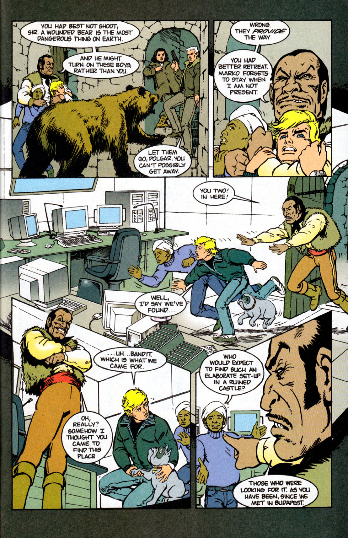 Read online The Real Adventures of Jonny Quest comic -  Issue #4 - 21