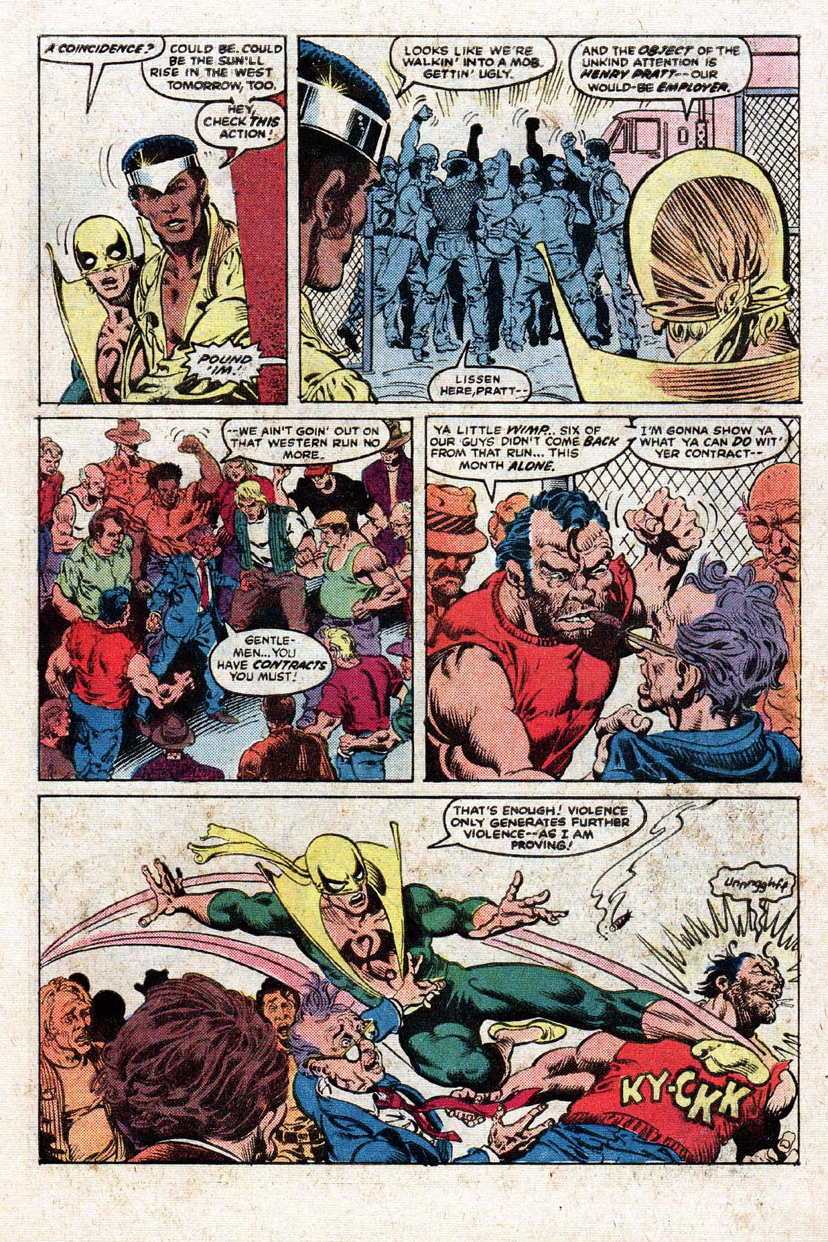 Read online Power Man and Iron Fist (1978) comic -  Issue #85 - 5