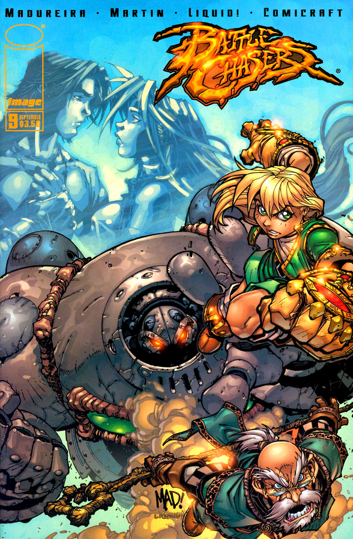 Read online Battle Chasers (1998) comic -  Issue #9 - 1