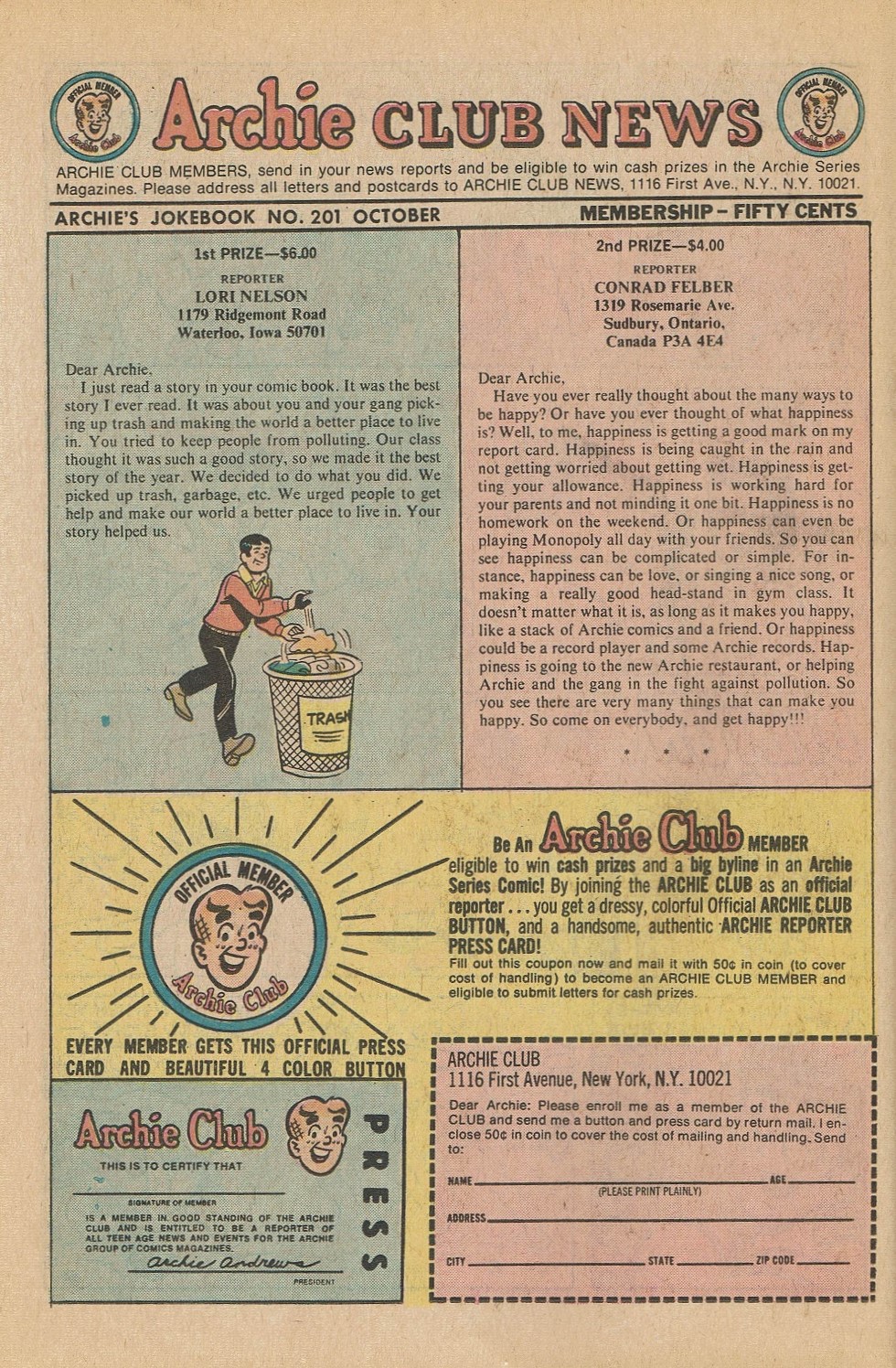 Read online Archie's Joke Book Magazine comic -  Issue #201 - 17