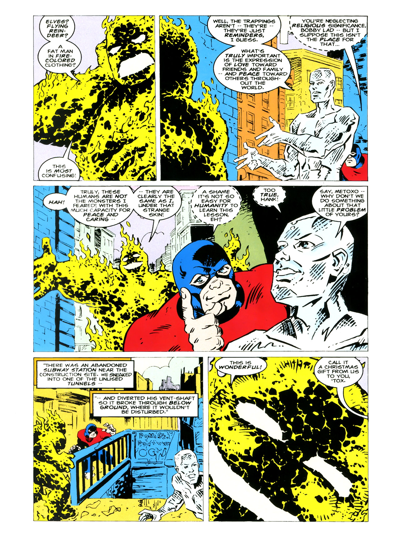 Read online Marvel Holiday Spectacular Magazine comic -  Issue # TPB - 69