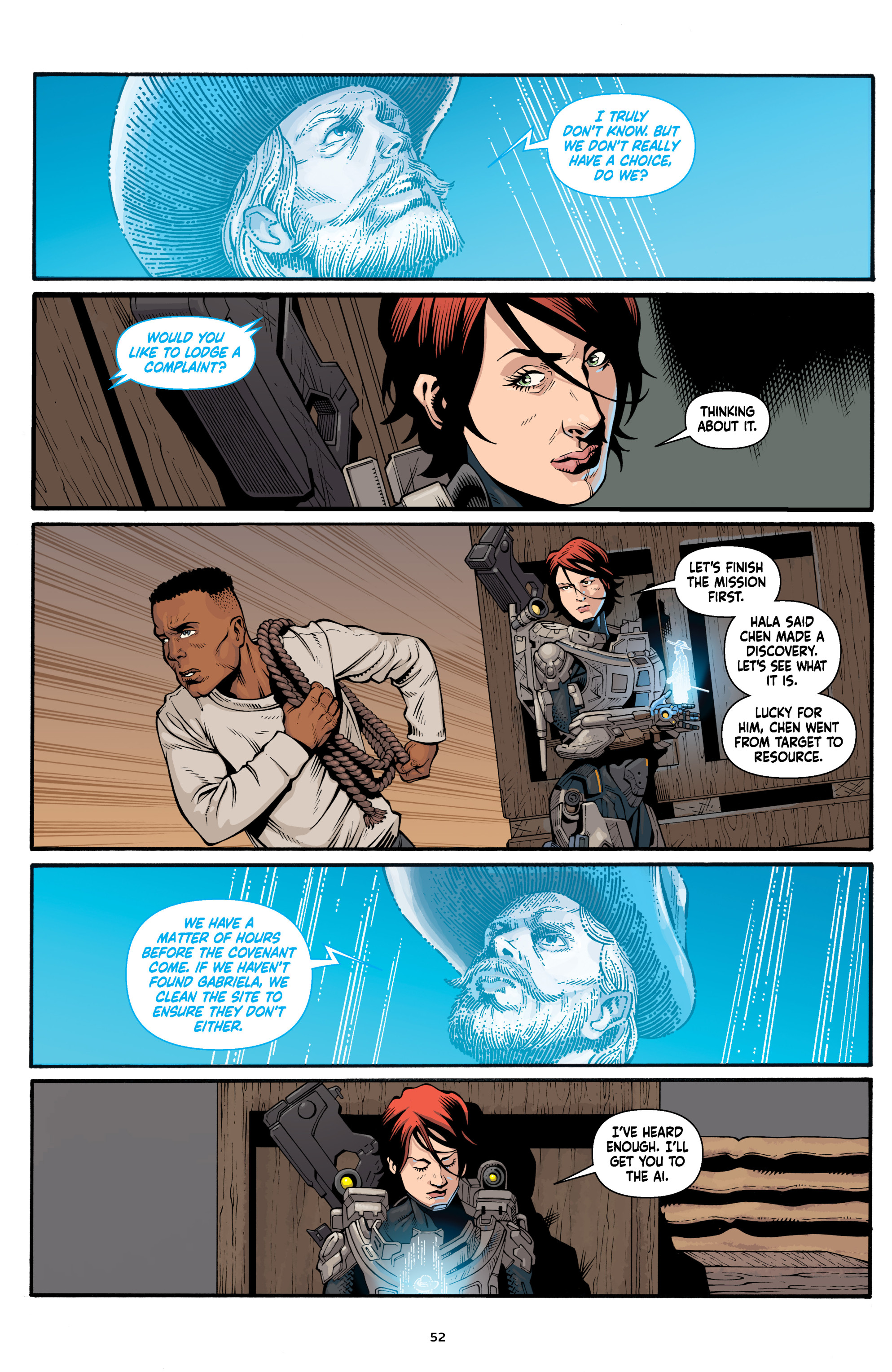 Read online Halo: Lone Wolf comic -  Issue # _TPB - 52