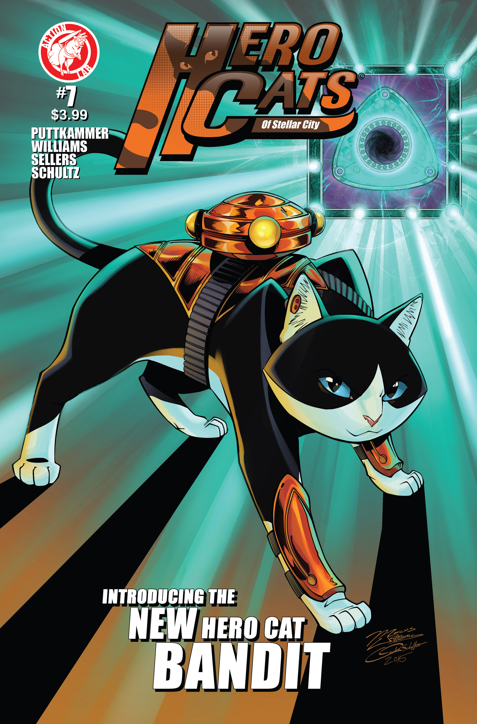 Read online Hero Cats comic -  Issue #7 - 1