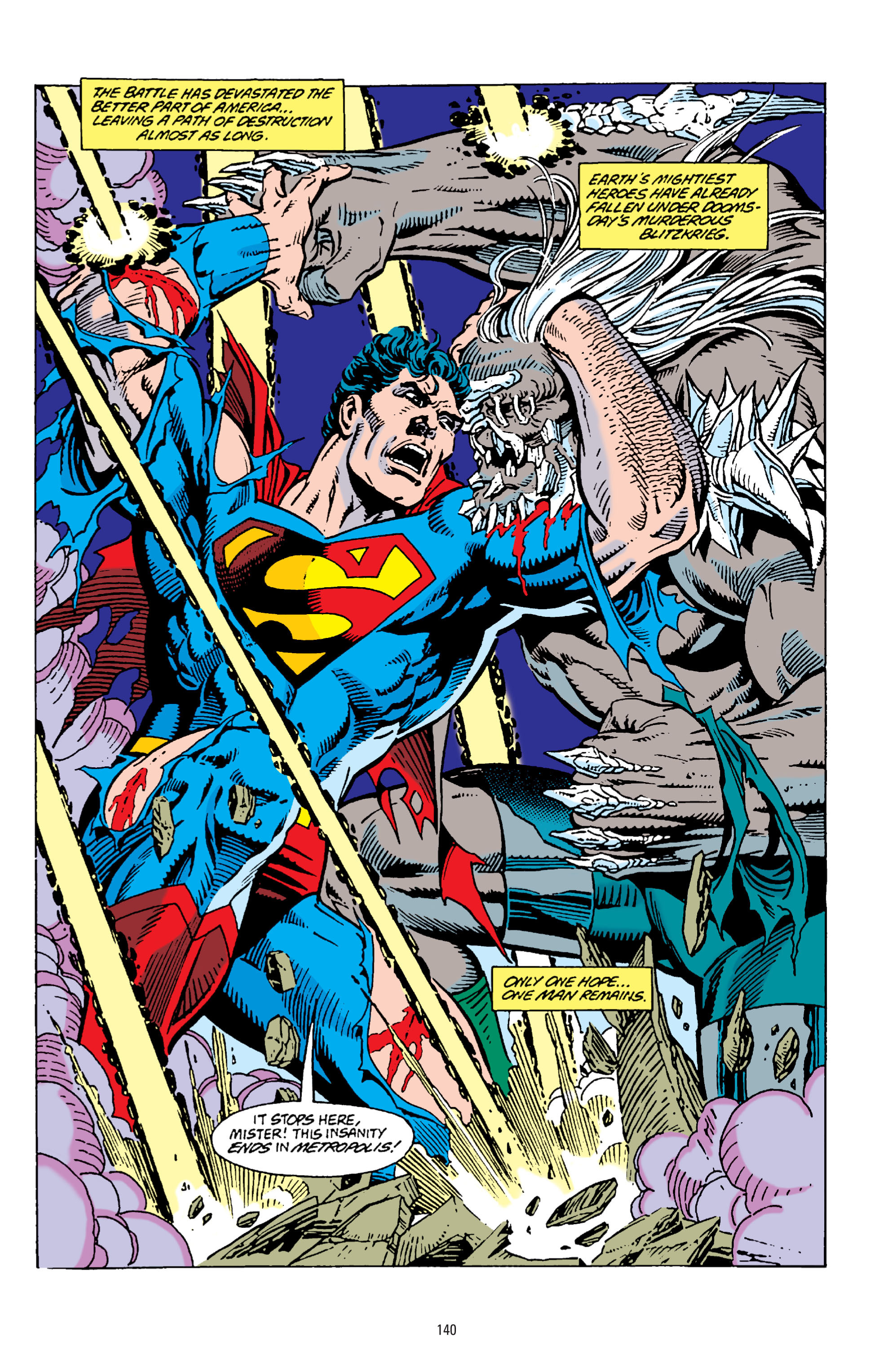 Read online Superman: The Death of Superman comic -  Issue # Full - 136