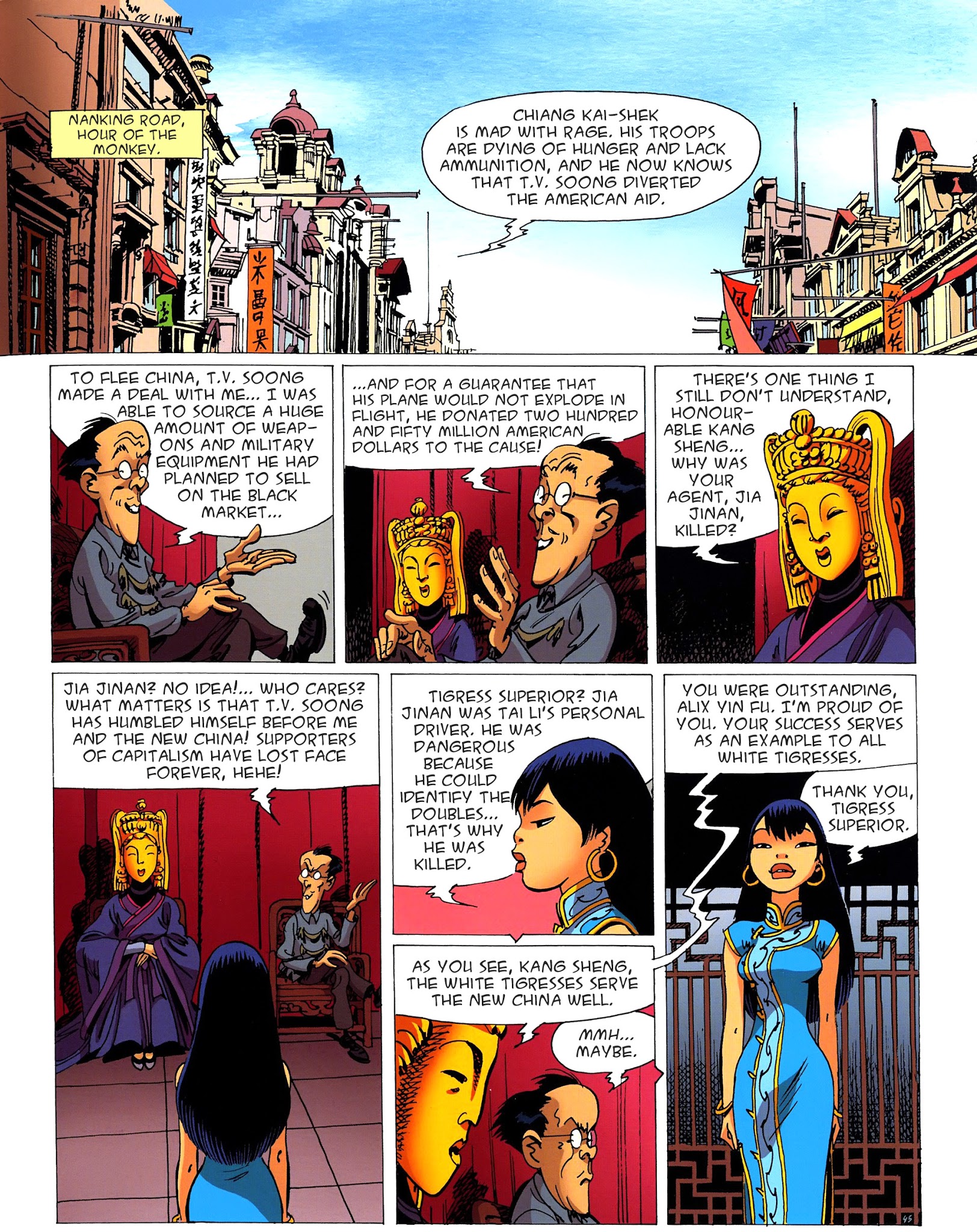 Read online Tigresse Blanche comic -  Issue #4 - 48